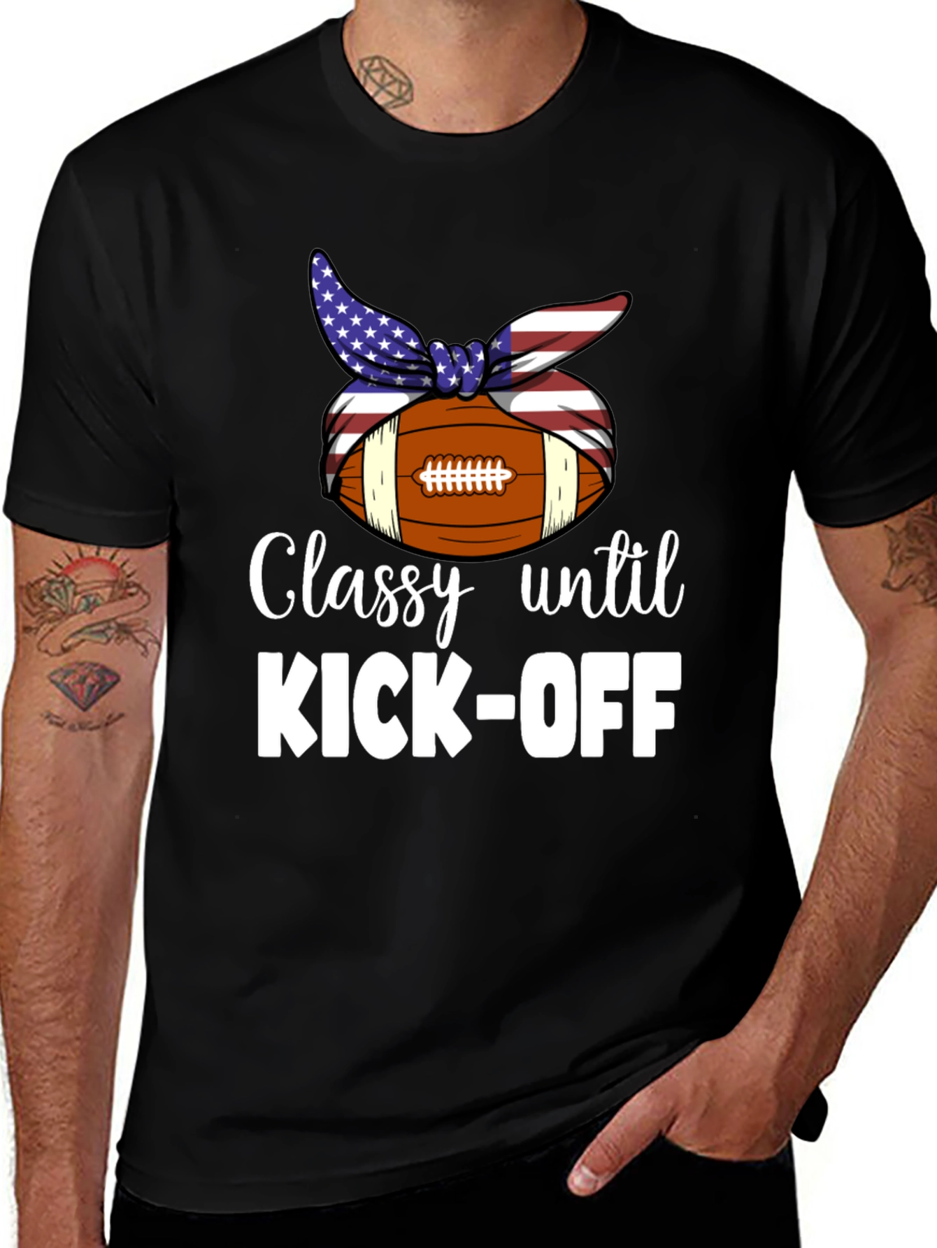 Classy Until Kick-Off T-Shirt