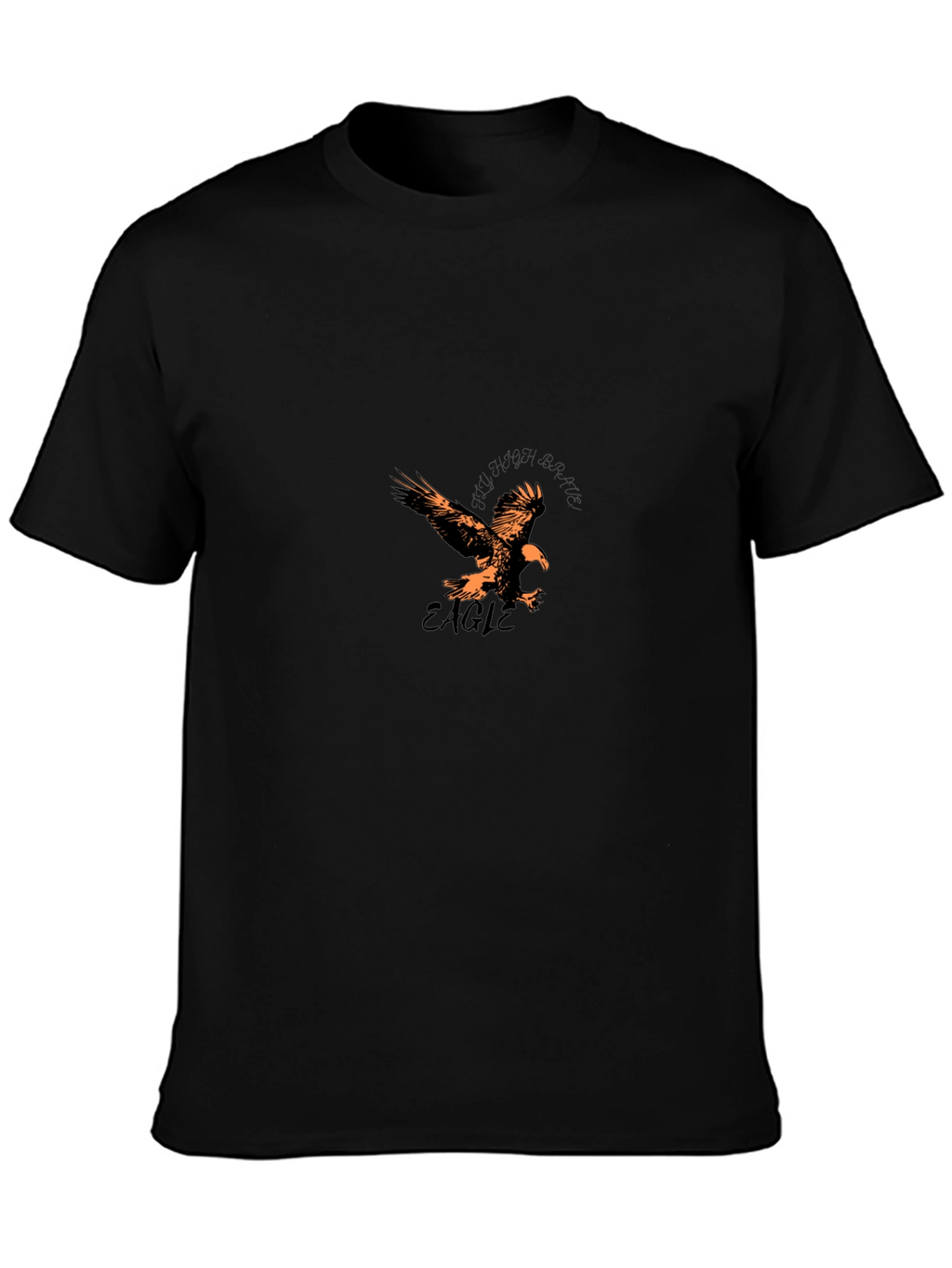 Eagle Graphic Black T-Shirt