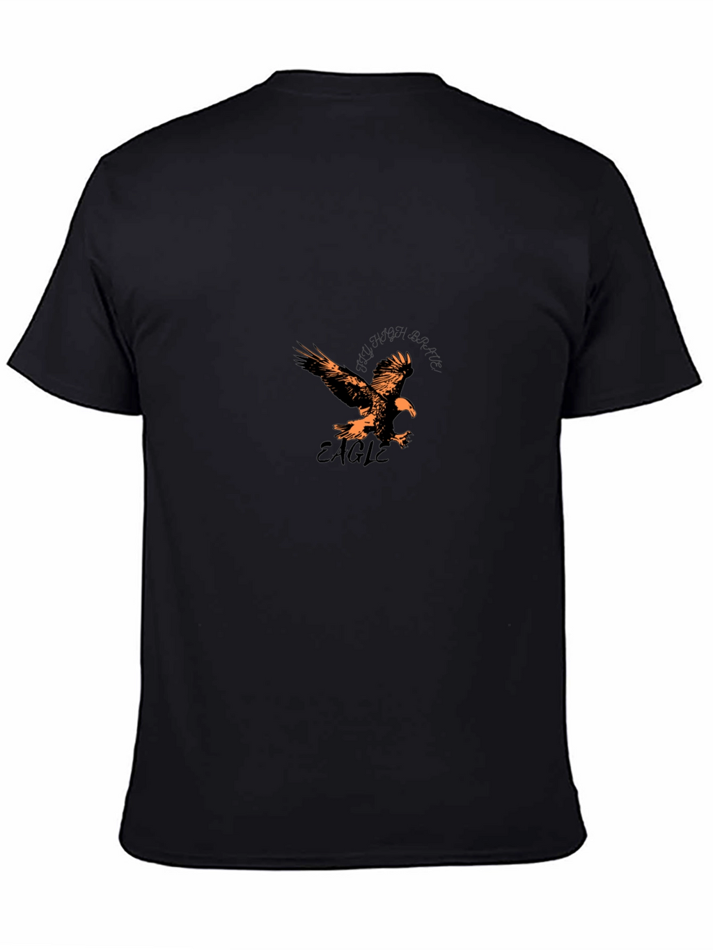 Eagle Graphic Black T-Shirt