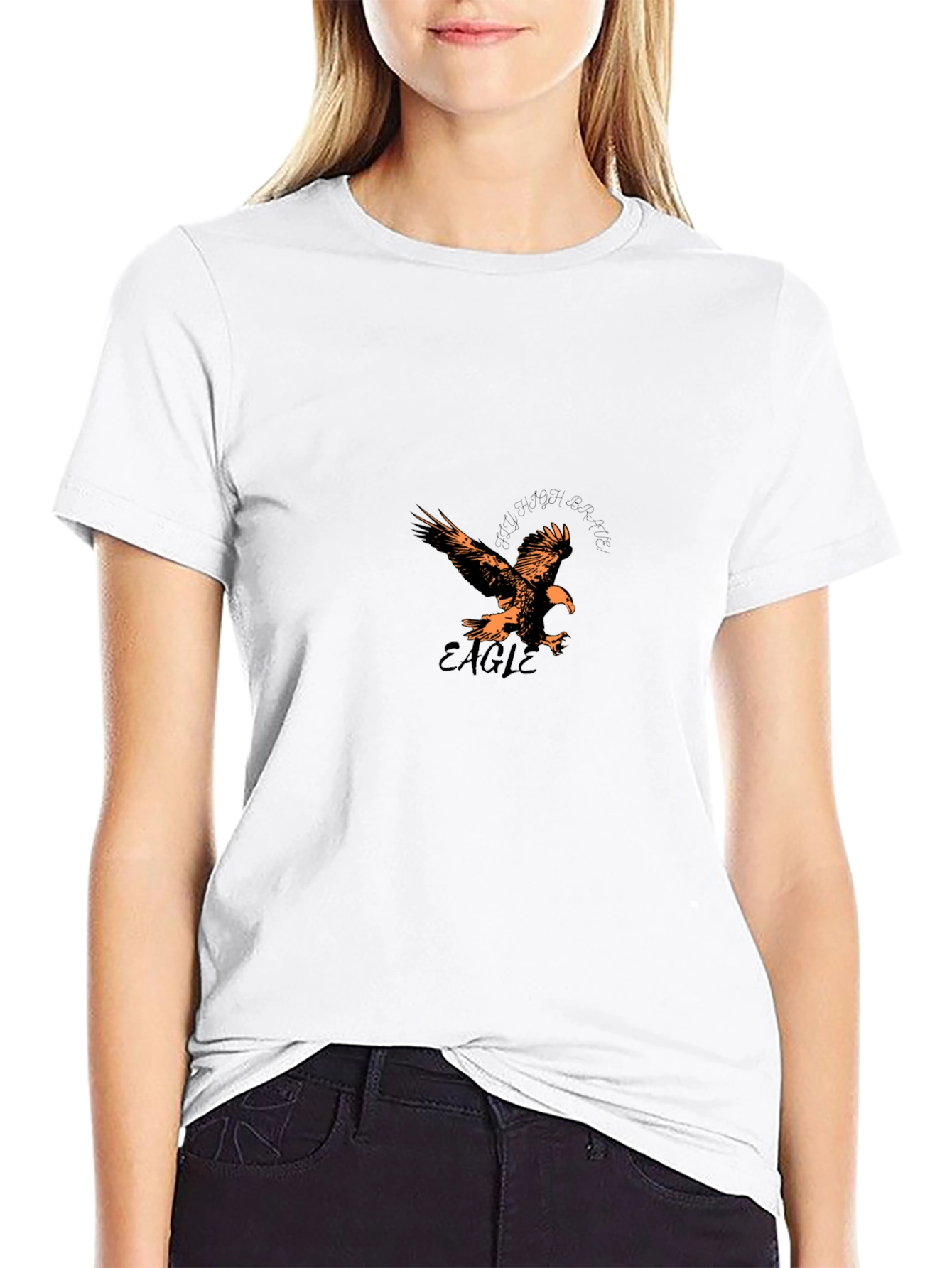 Eagle Graphic Black T-Shirt
