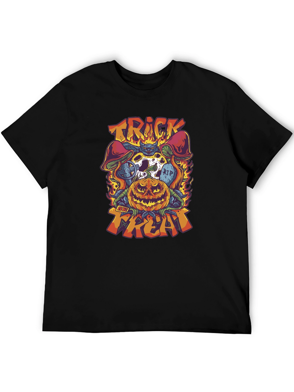 Trick or Treat Halloween Graphic Tee
