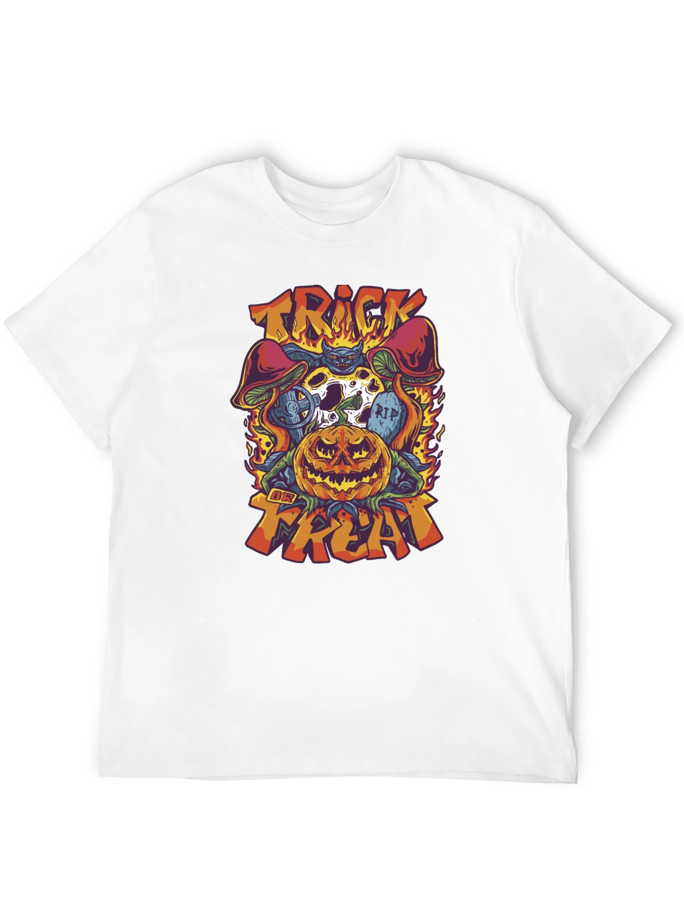 Trick or Treat Halloween Graphic Tee
