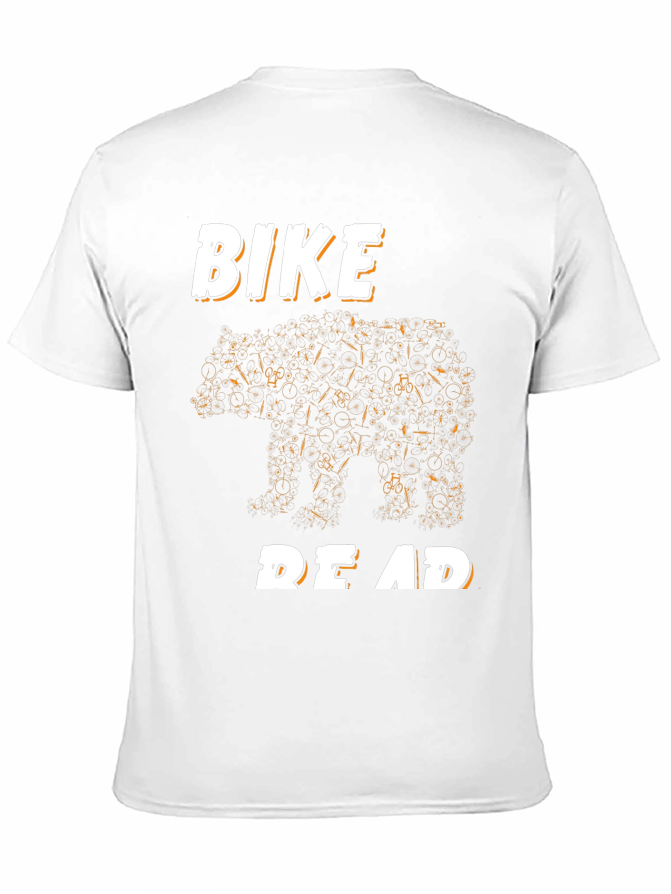 Bike Bear T-Shirt - Black Graphic Tee