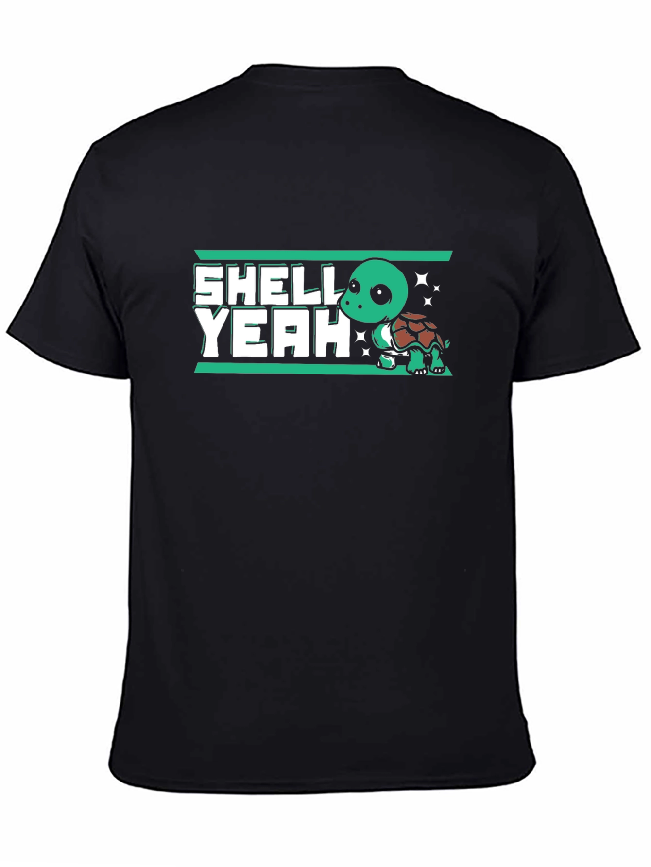 Shell Yeah Turtle Graphic T-Shirt