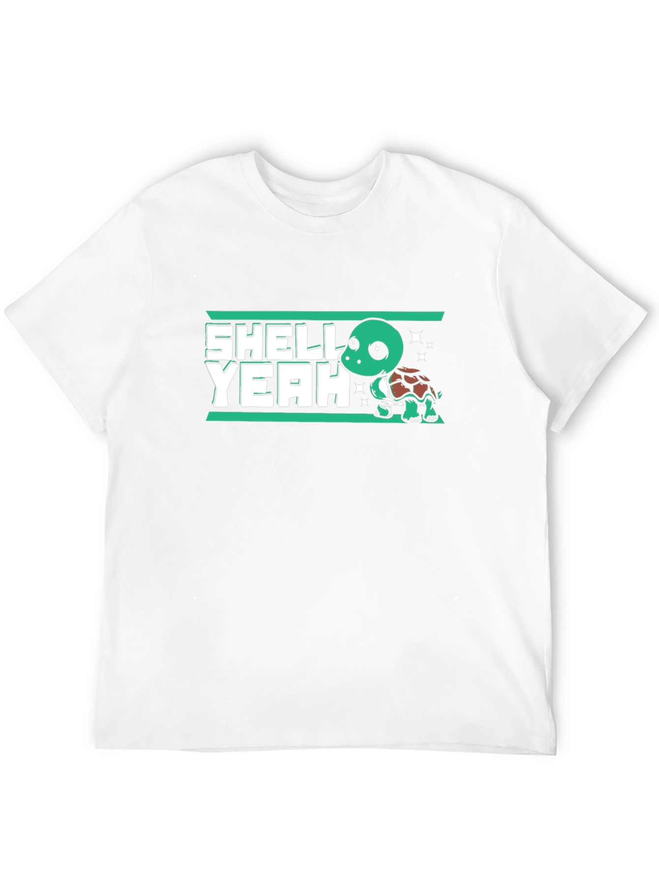 Shell Yeah Turtle Graphic T-Shirt