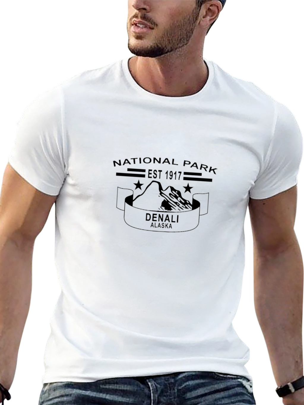 Denali National Park T-Shirt - Alaska Adventure Tee