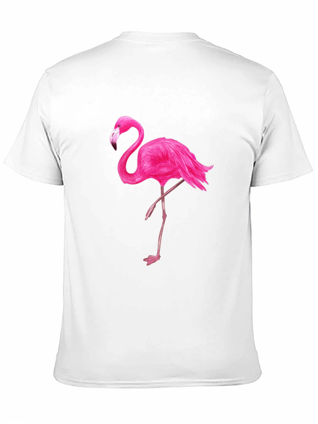 Black Flamingo Graphic Tee - Mens Fashion