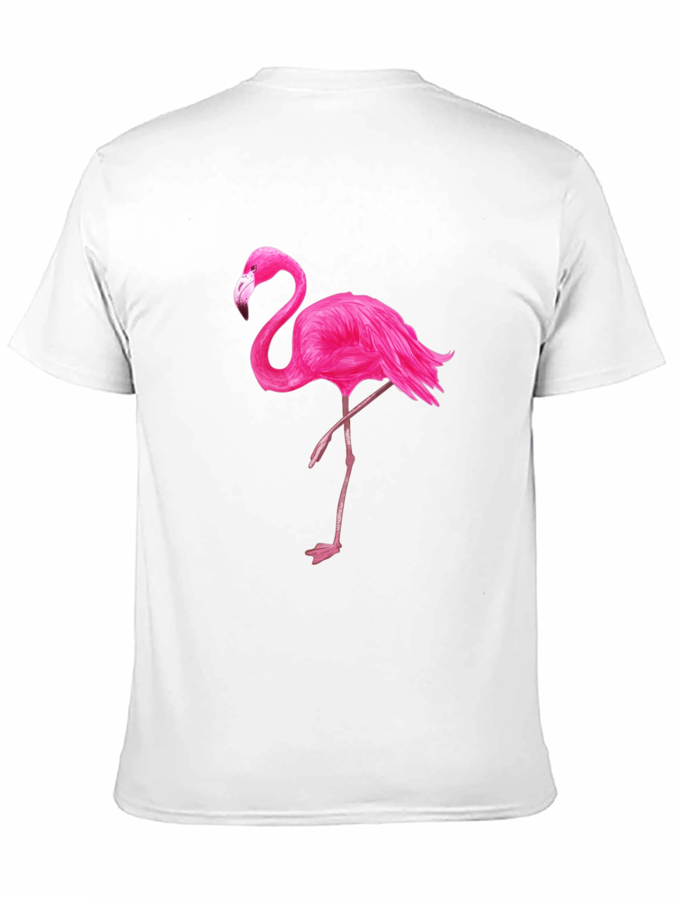Black Flamingo Graphic Tee - Mens Fashion