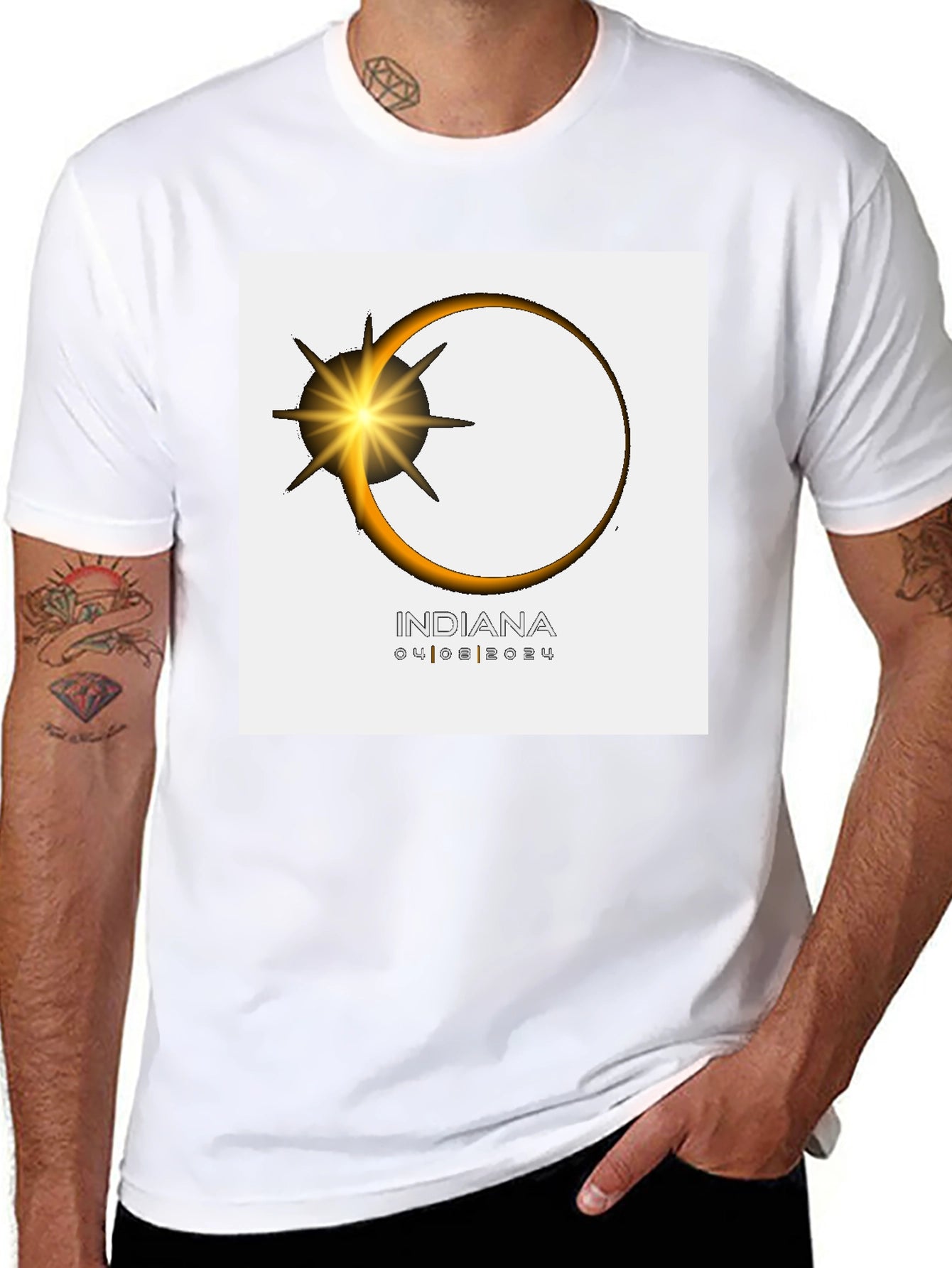 Indiana Eclipse 2024 T-Shirt