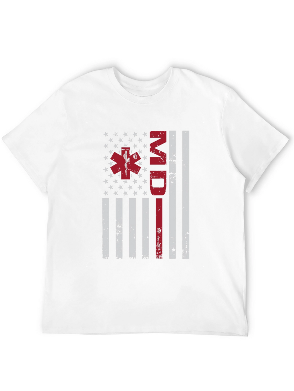 MD American Flag Graphic Tee