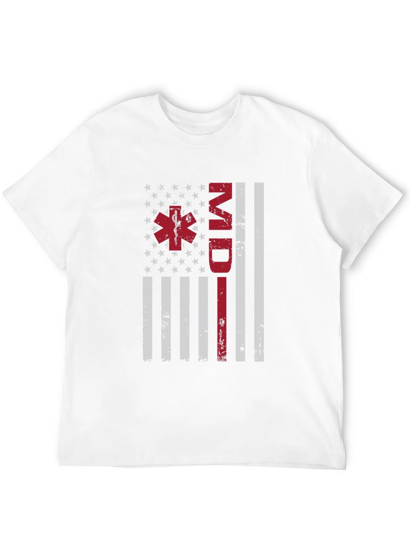 MD American Flag Graphic Tee