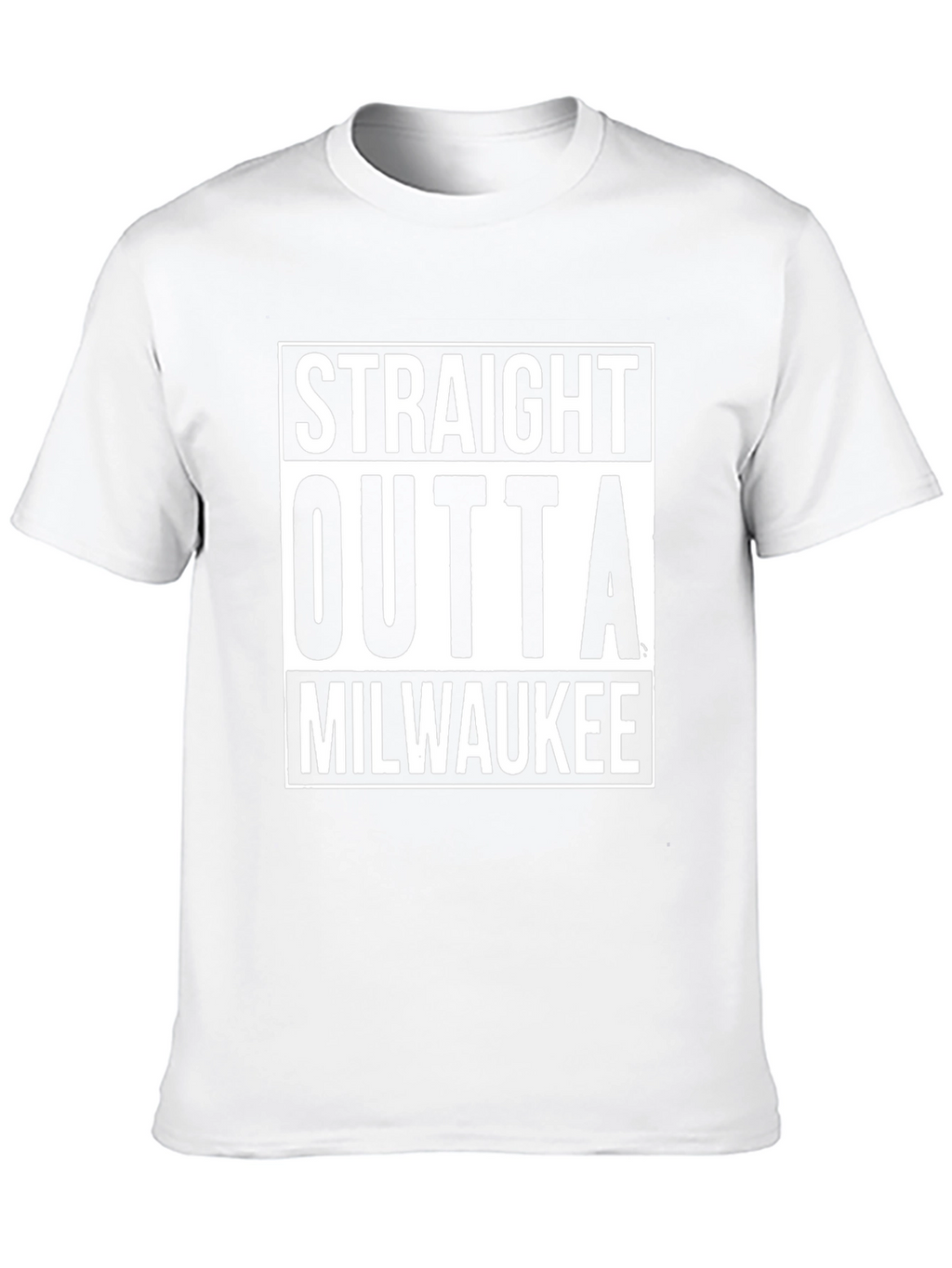 Straight Outta Milwaukee Tee - Black