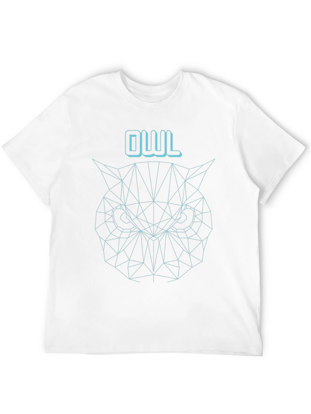 Geometric Owl T-Shirt - Cool Graphic Tee