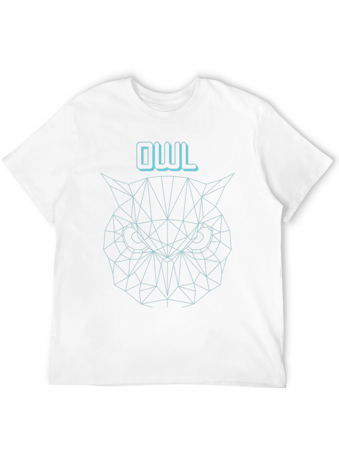Geometric Owl T-Shirt - Cool Graphic Tee