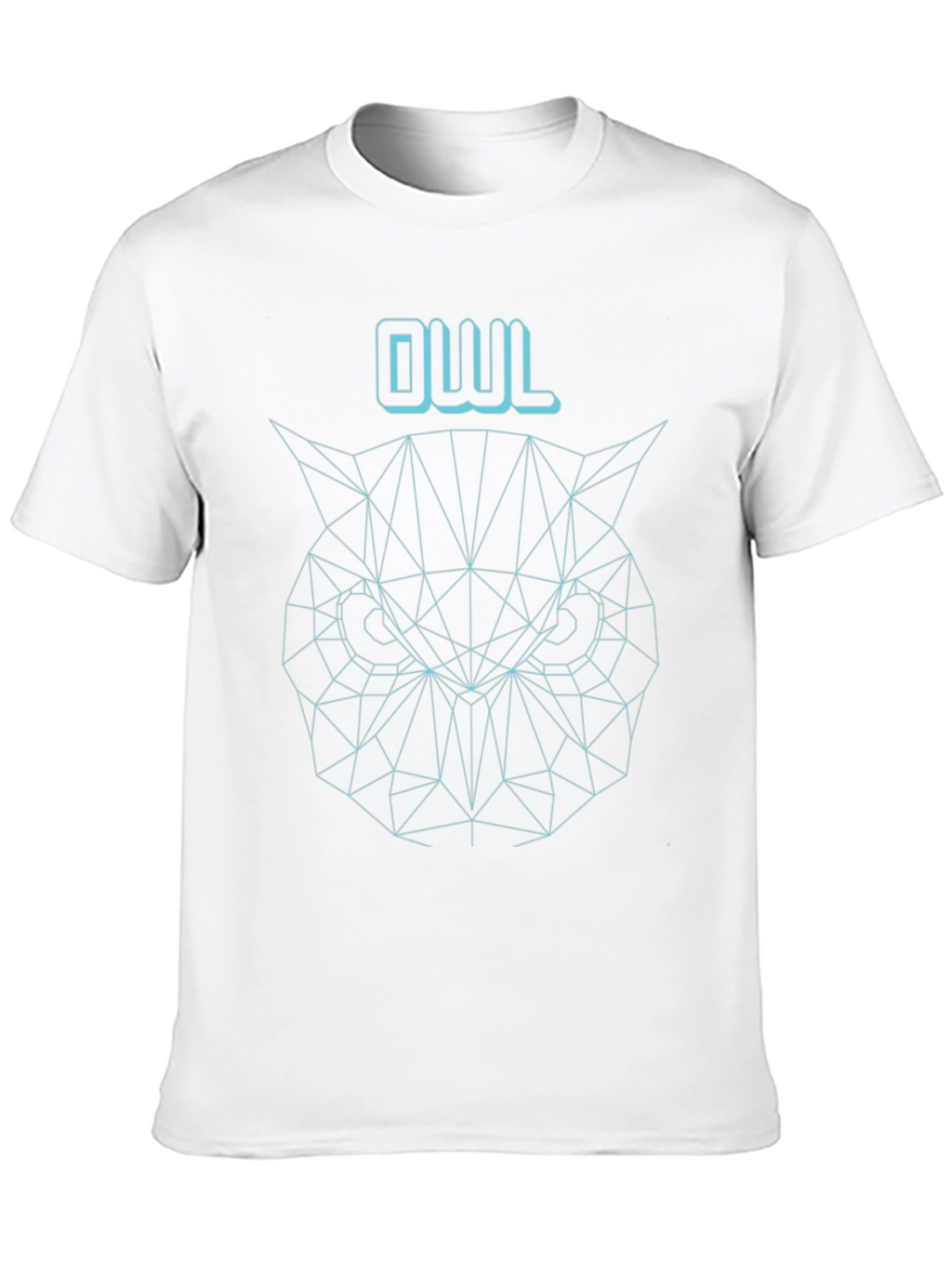 Geometric Owl T-Shirt - Cool Graphic Tee