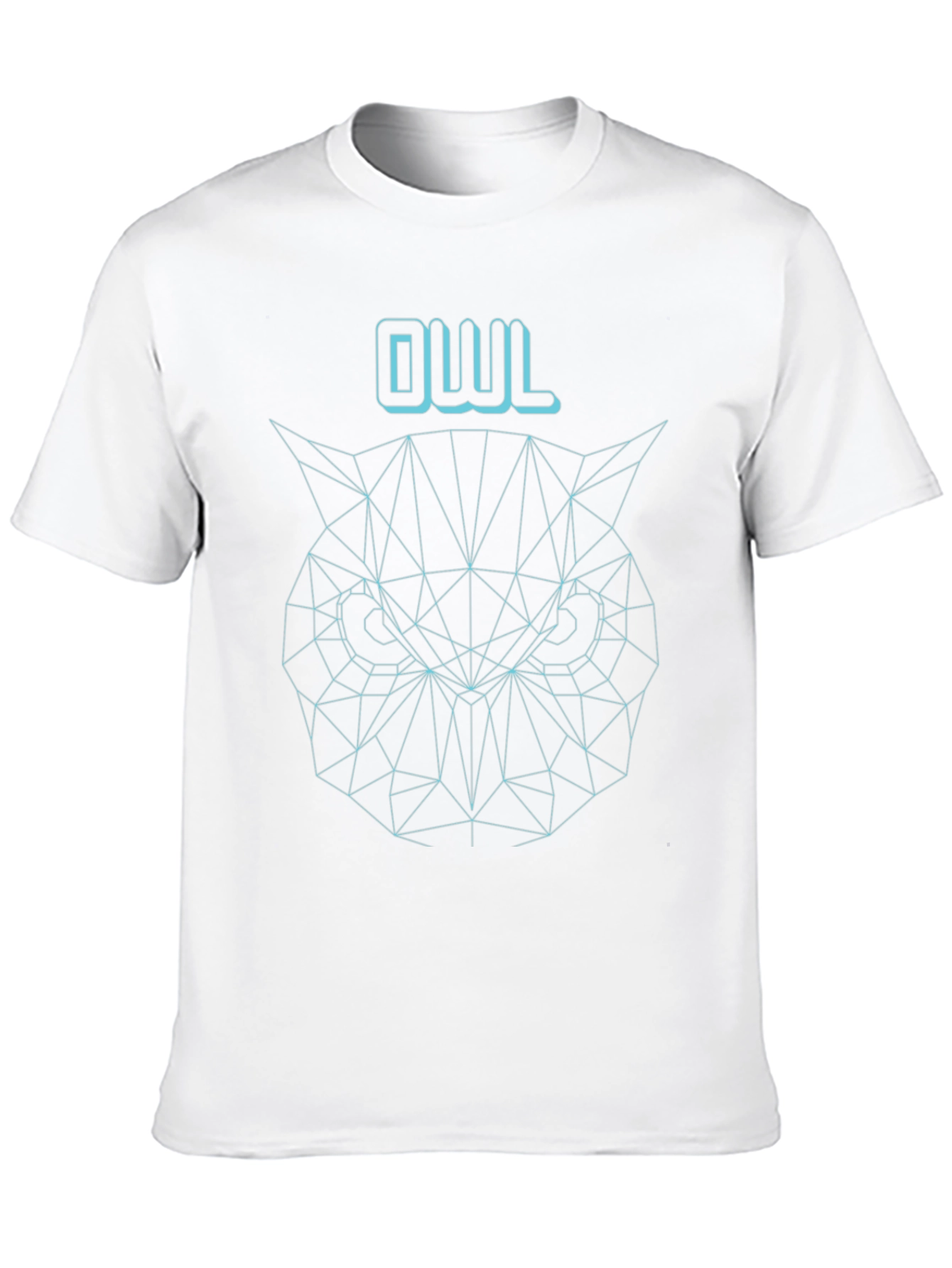 Geometric Owl T-Shirt - Cool Graphic Tee