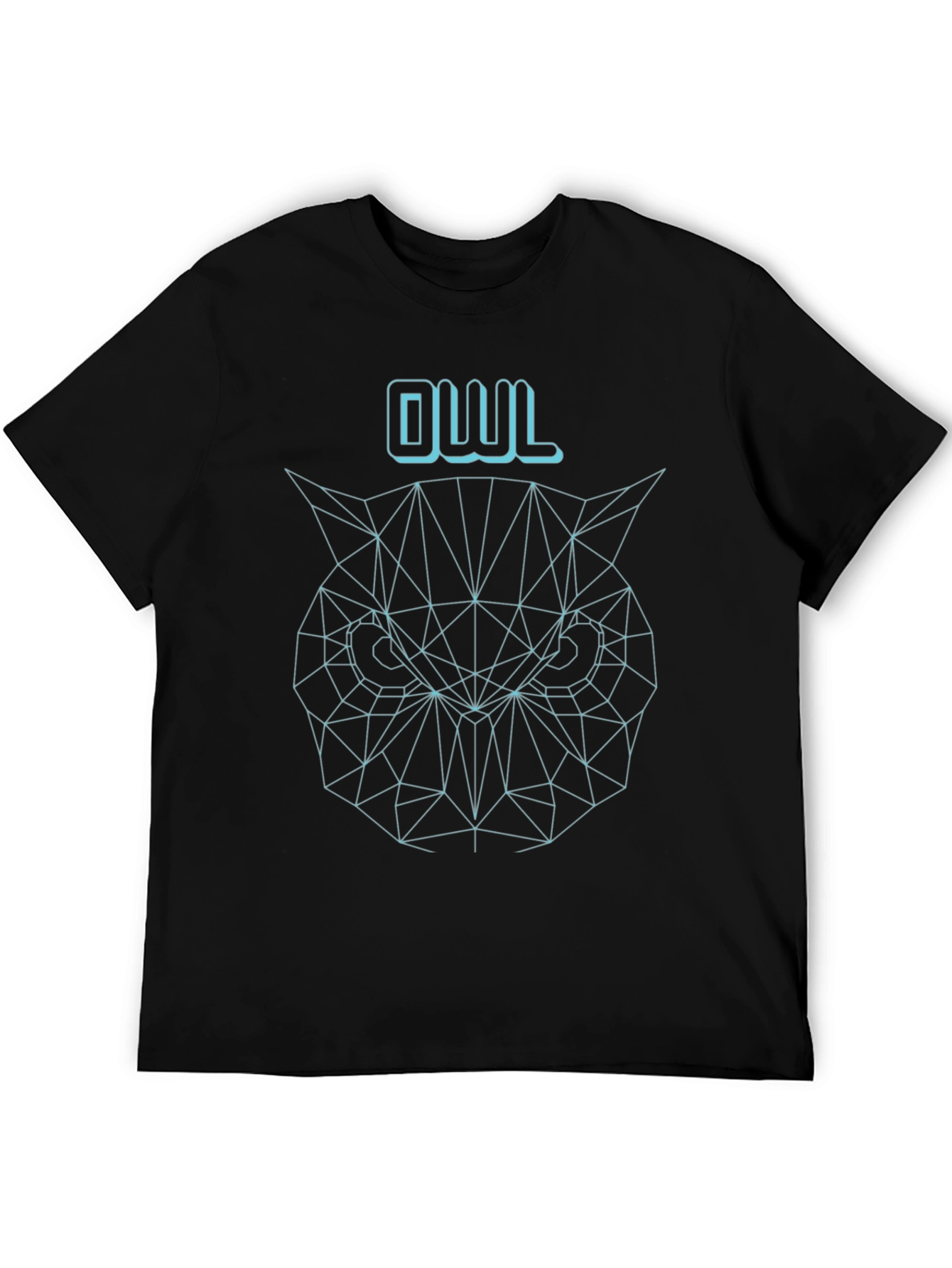 Geometric Owl T-Shirt - Cool Graphic Tee