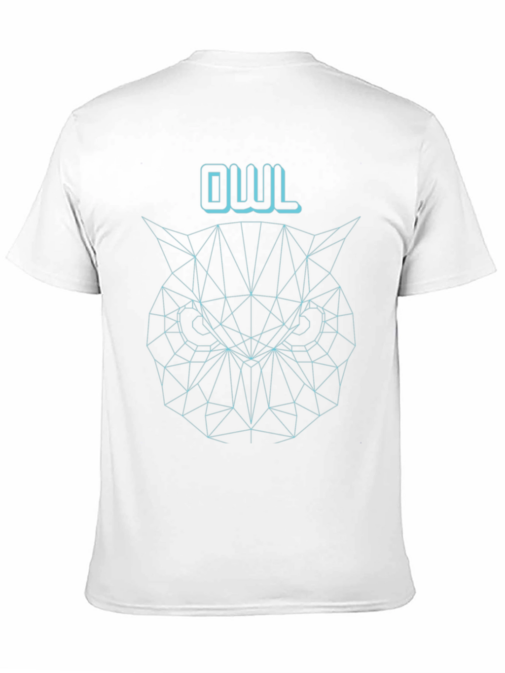 Geometric Owl T-Shirt - Cool Graphic Tee