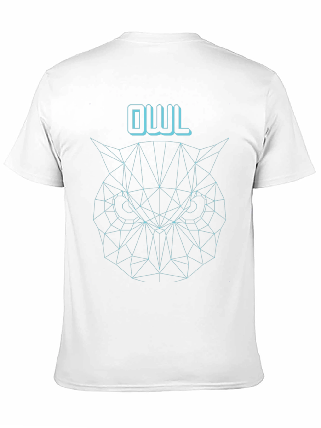 Geometric Owl T-Shirt - Cool Graphic Tee