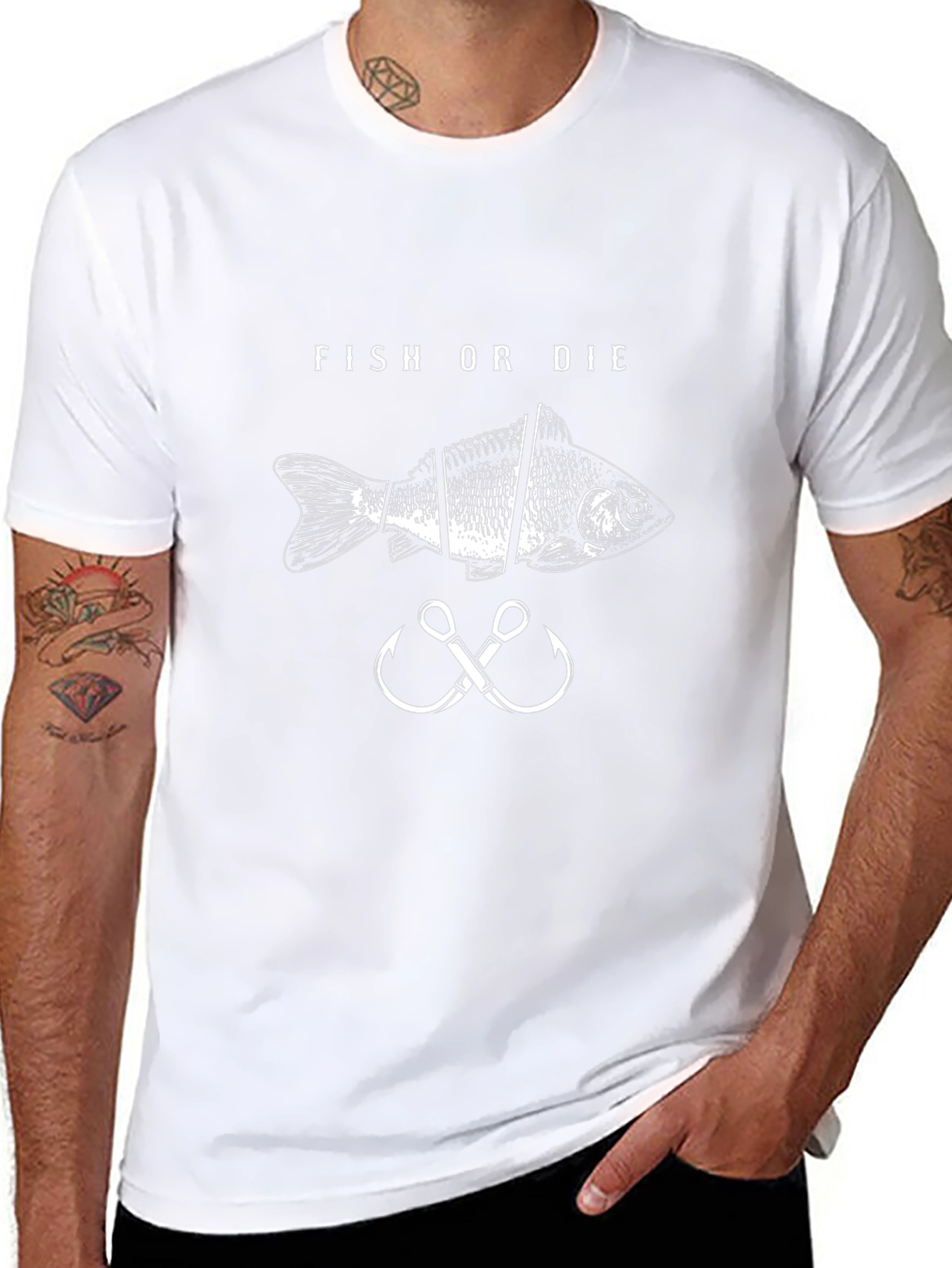 Fish or Die Graphic Tee