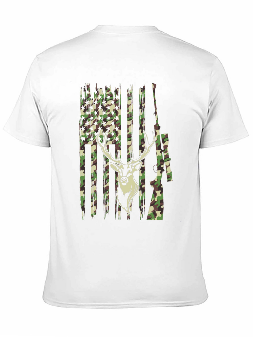Camouflage Deer Hunting T-Shirt