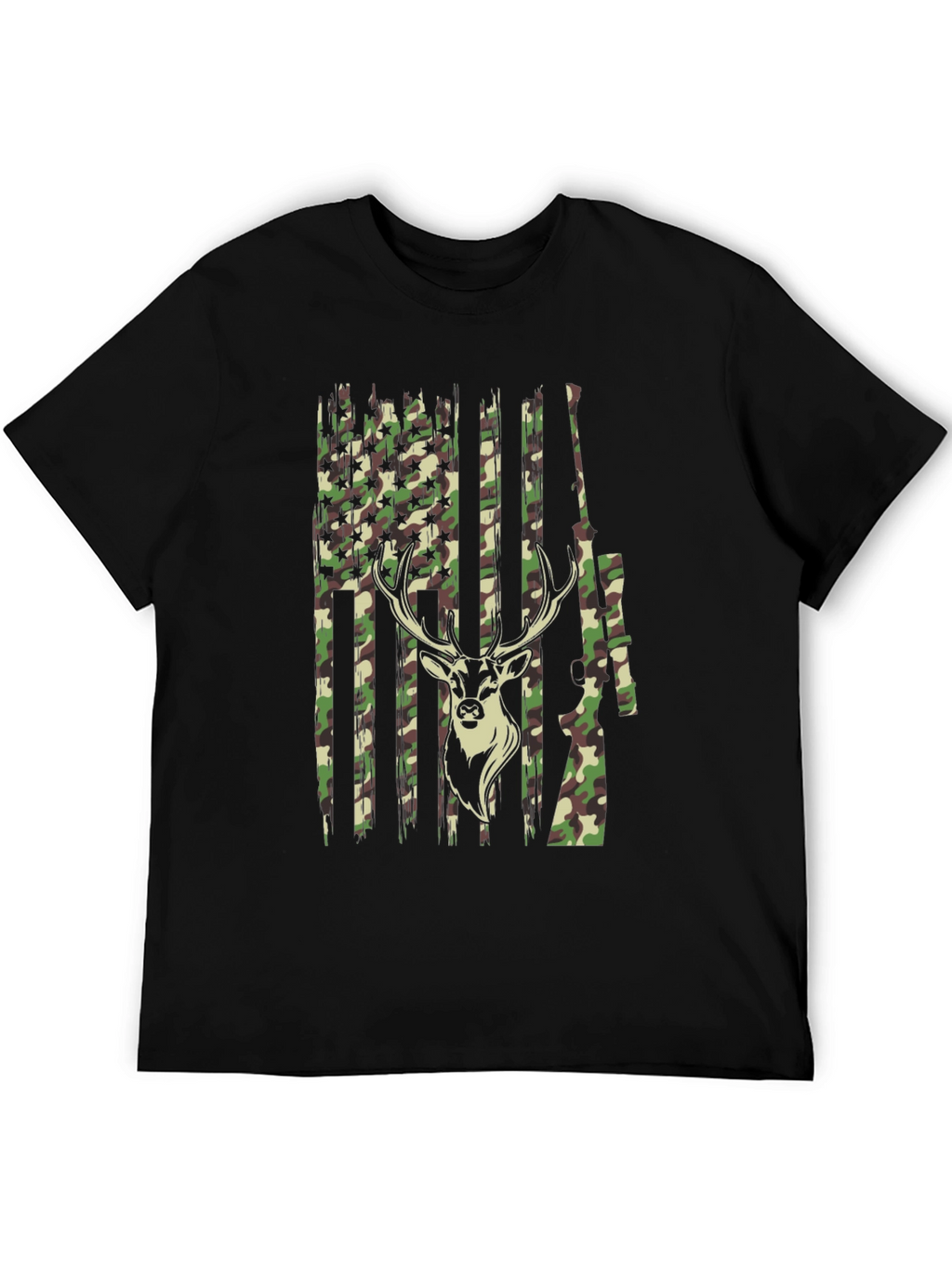 Camouflage Deer Hunting T-Shirt