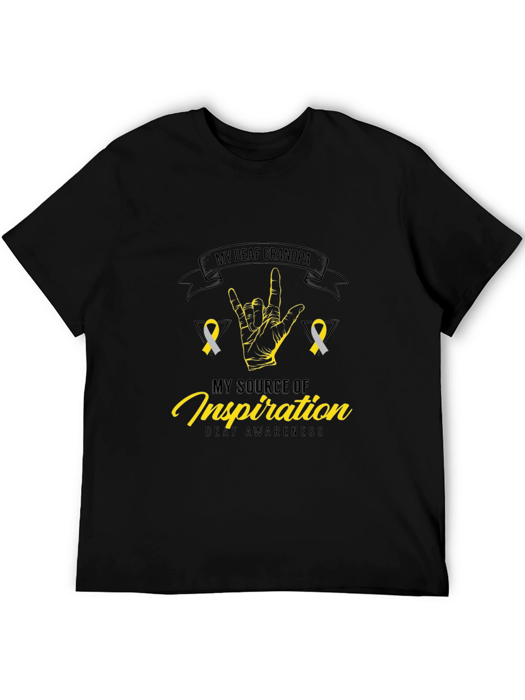 My Deaf Grandpa Awareness T-Shirt