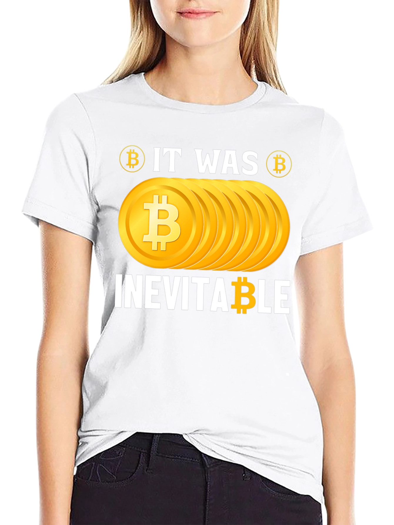 Bitcoin Inevitable Graphic Tee