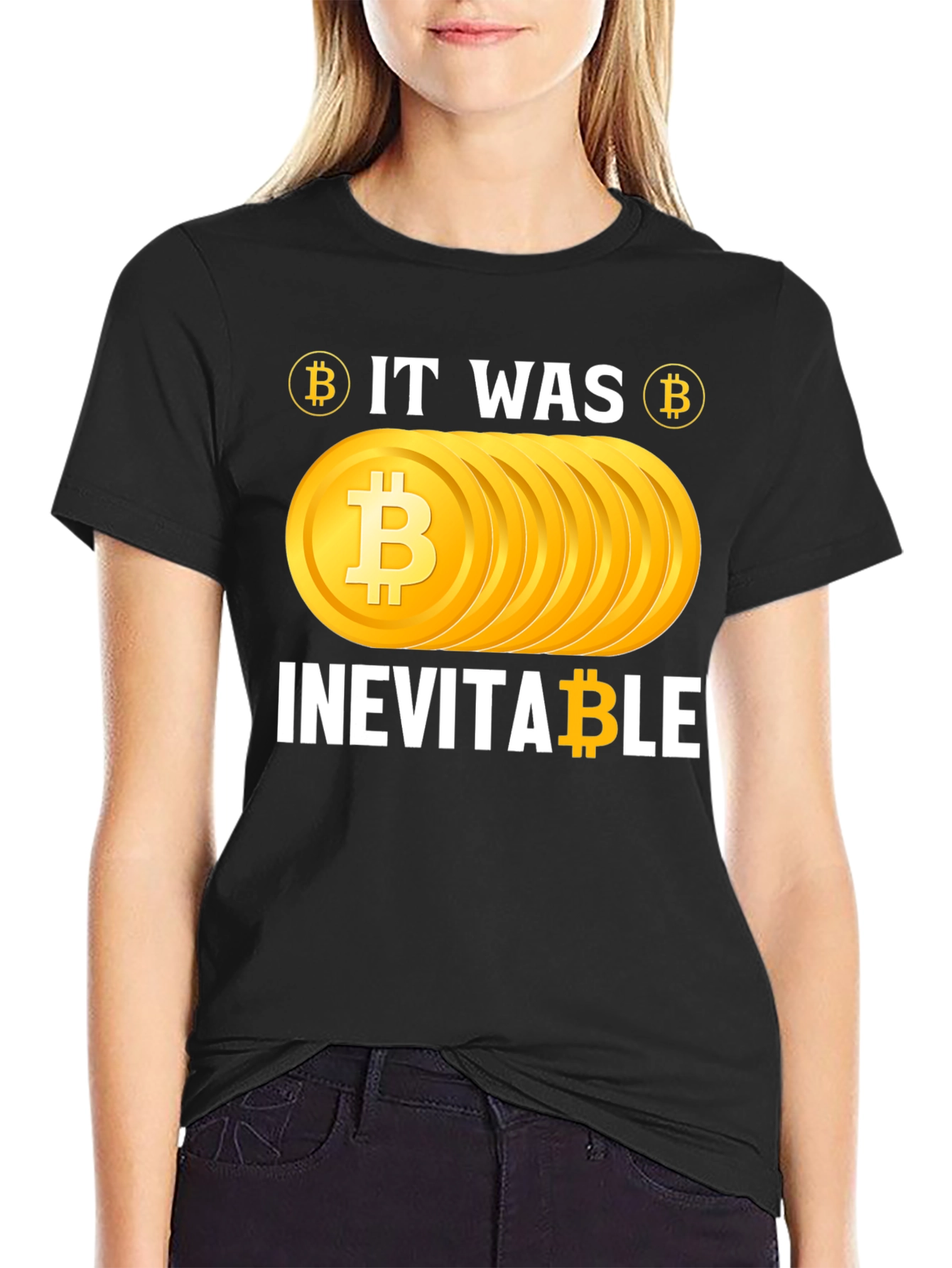 Bitcoin Inevitable Graphic Tee