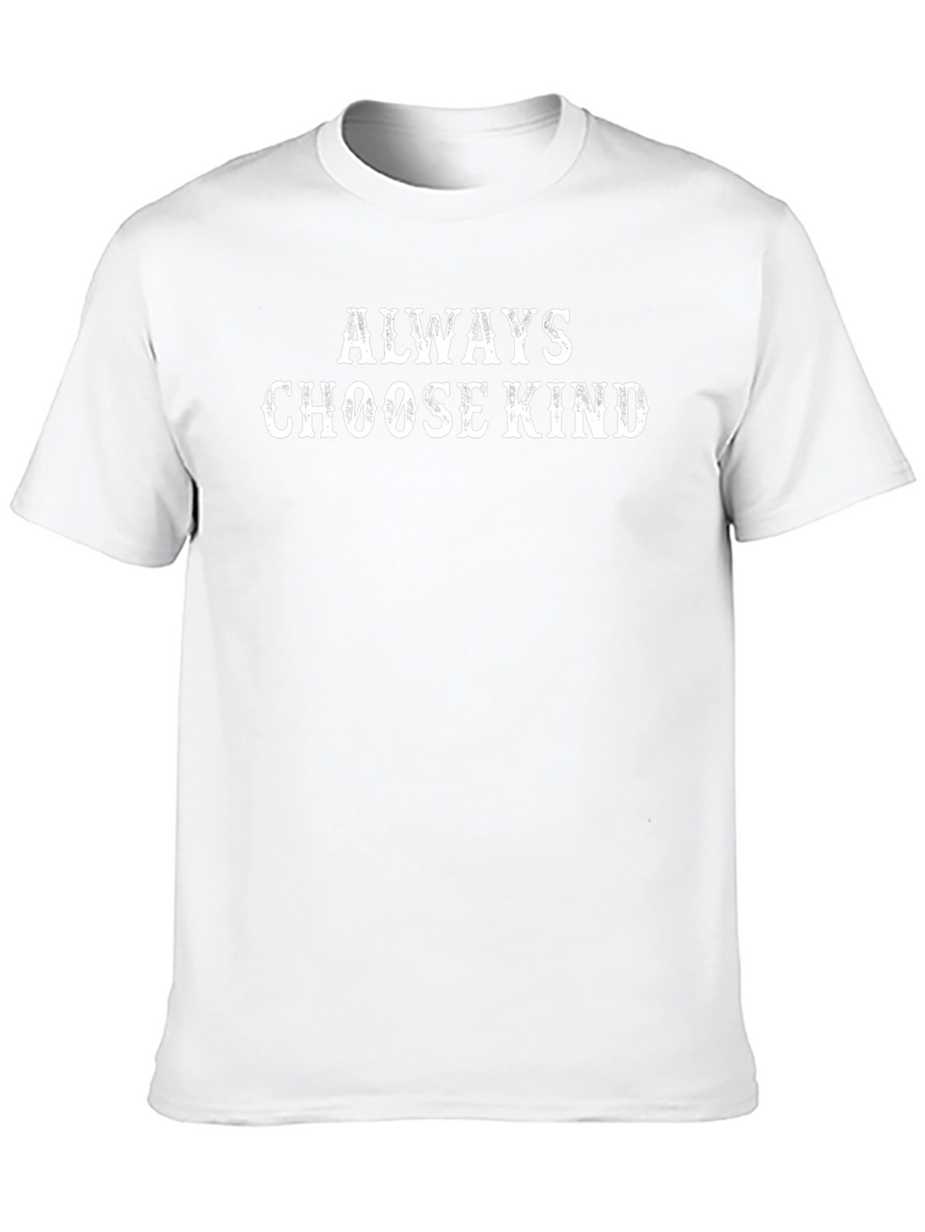 Always Choose Kind Black Graphic T-Shirt