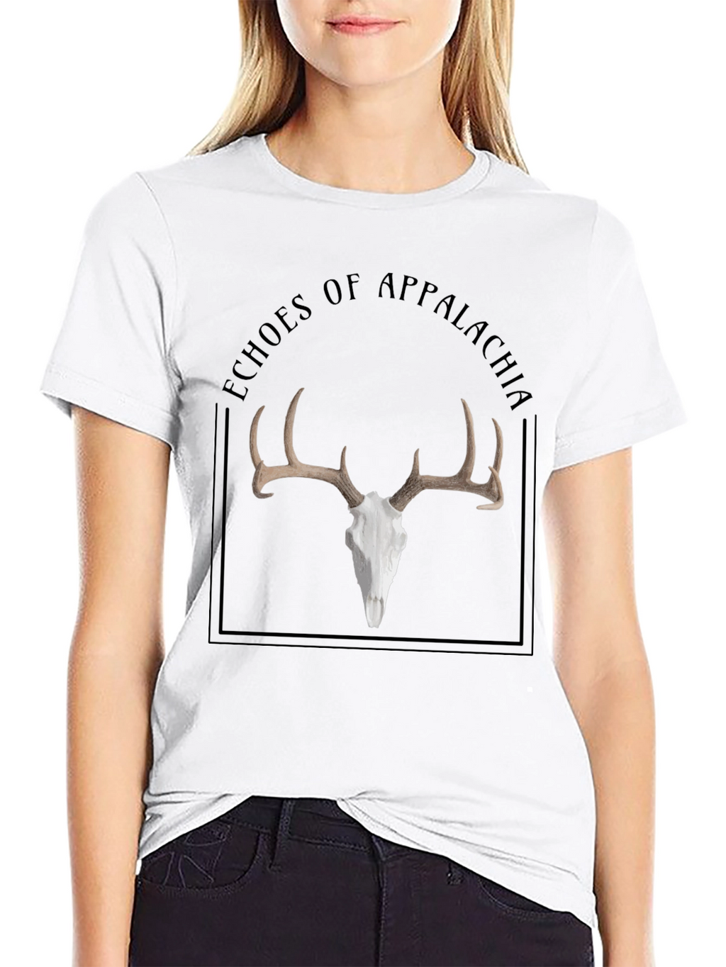 Echoes of Appalachia Deer Skull Tee