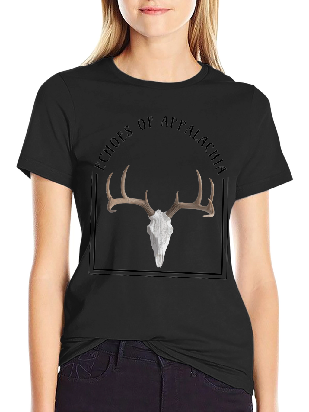 Echoes of Appalachia Deer Skull Tee