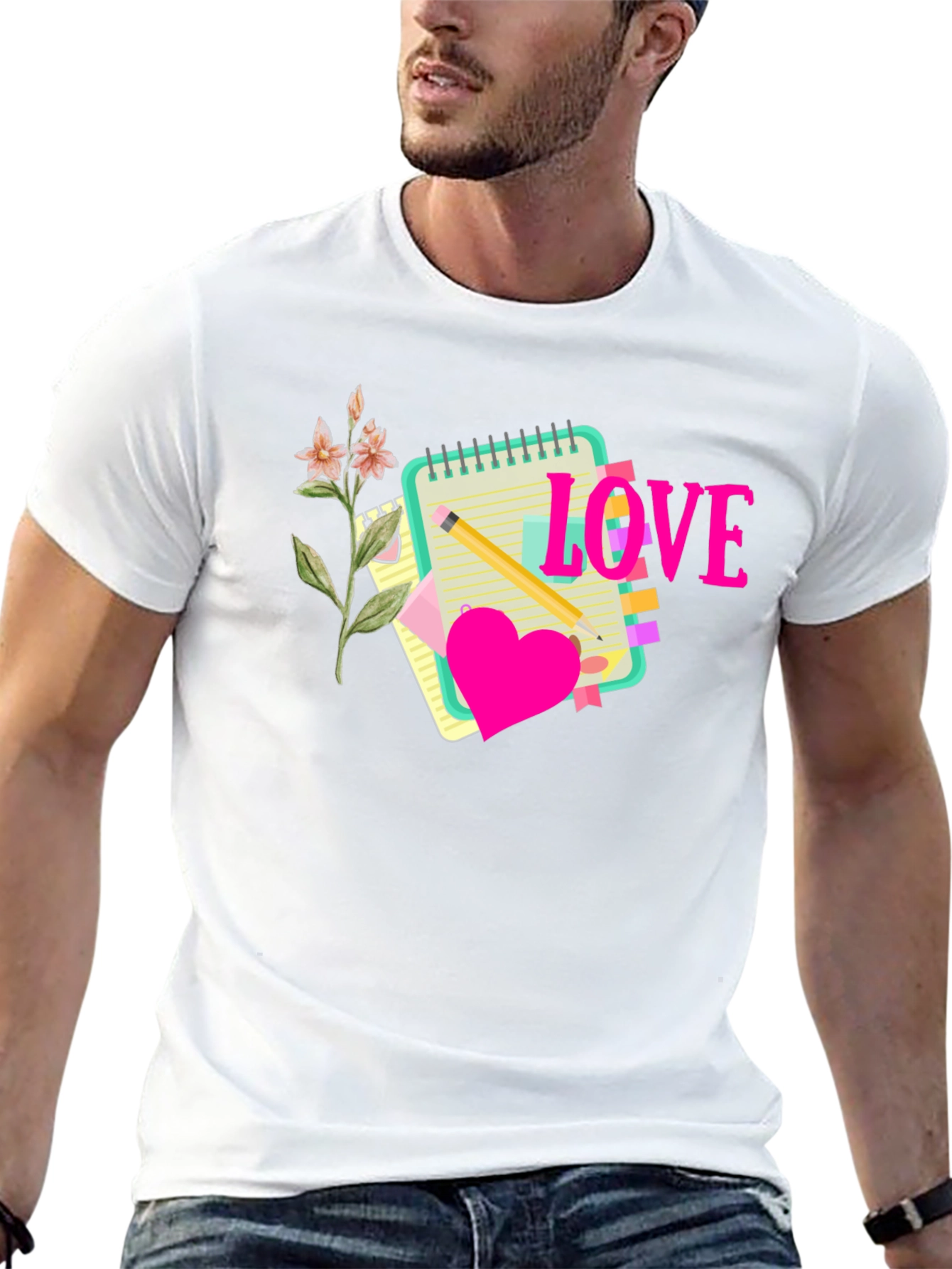 Love Notes Graphic Tee - Soft Cotton Blend