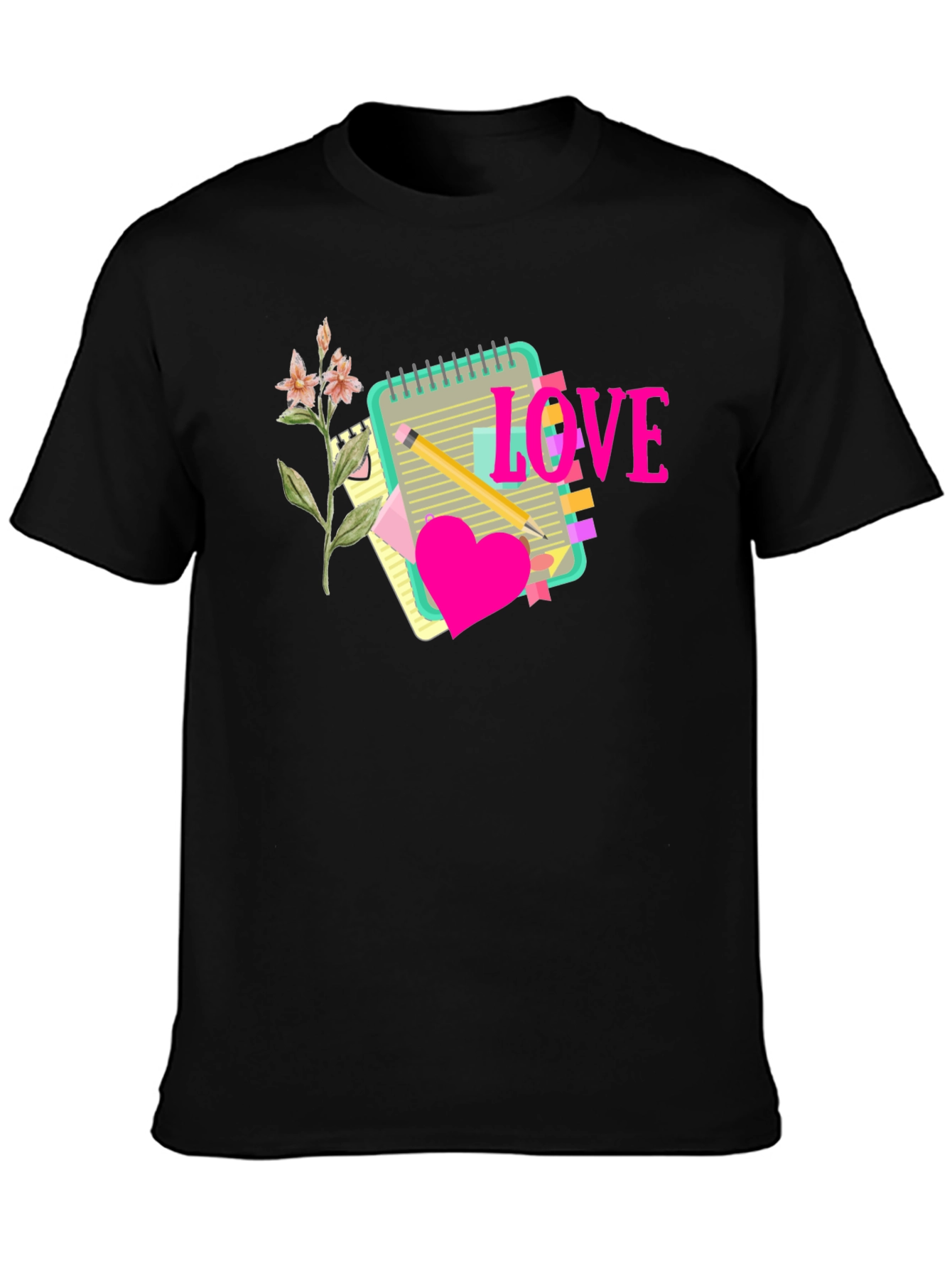 Love Notes Graphic Tee - Soft Cotton Blend