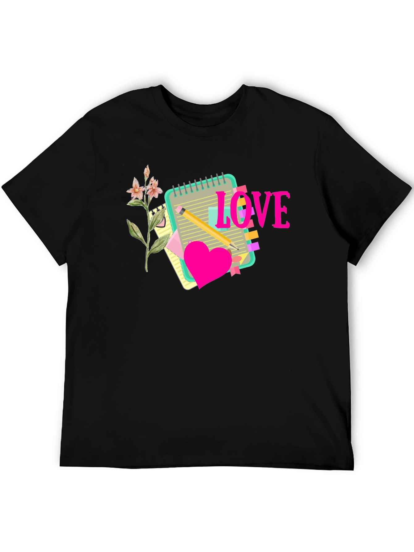 Love Notes Graphic Tee - Soft Cotton Blend