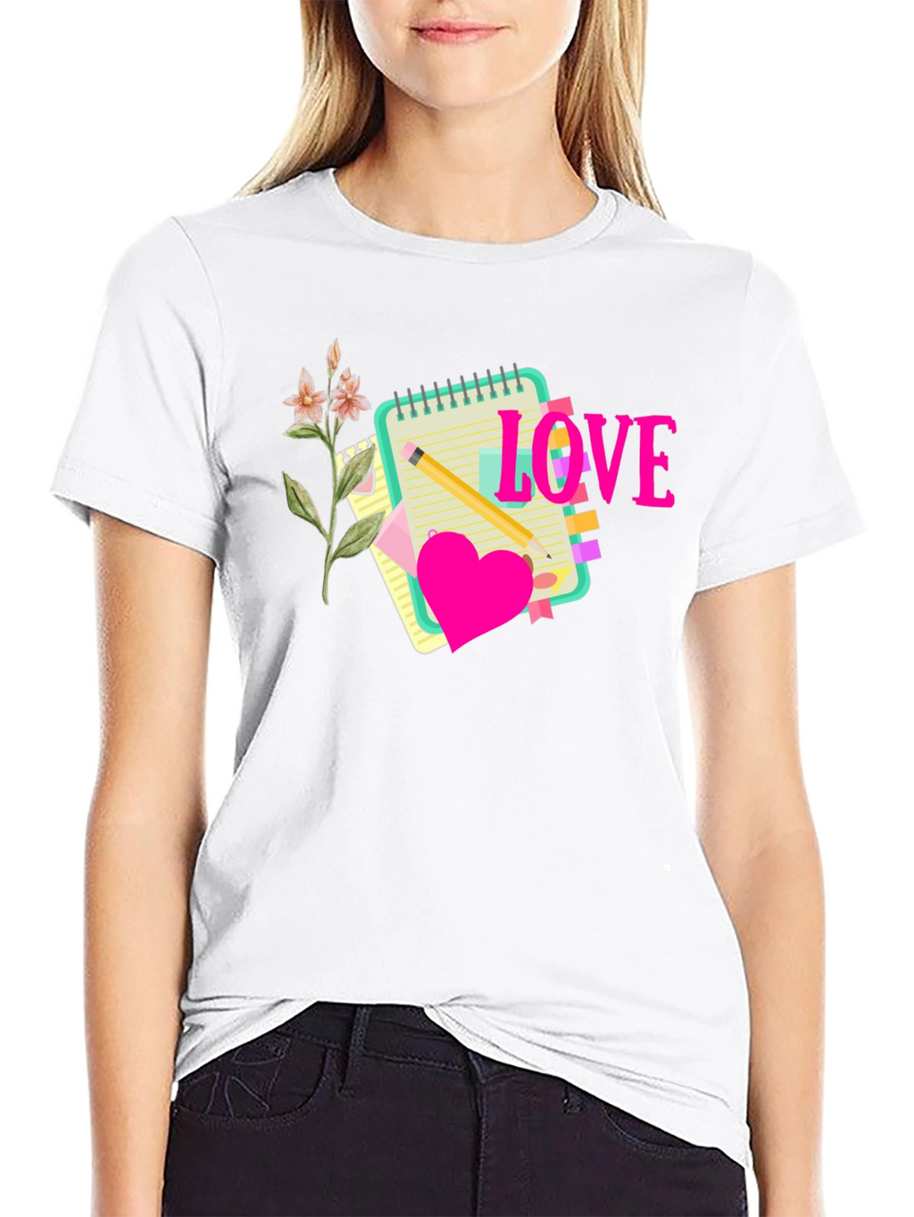 Love Notes Graphic Tee - Soft Cotton Blend