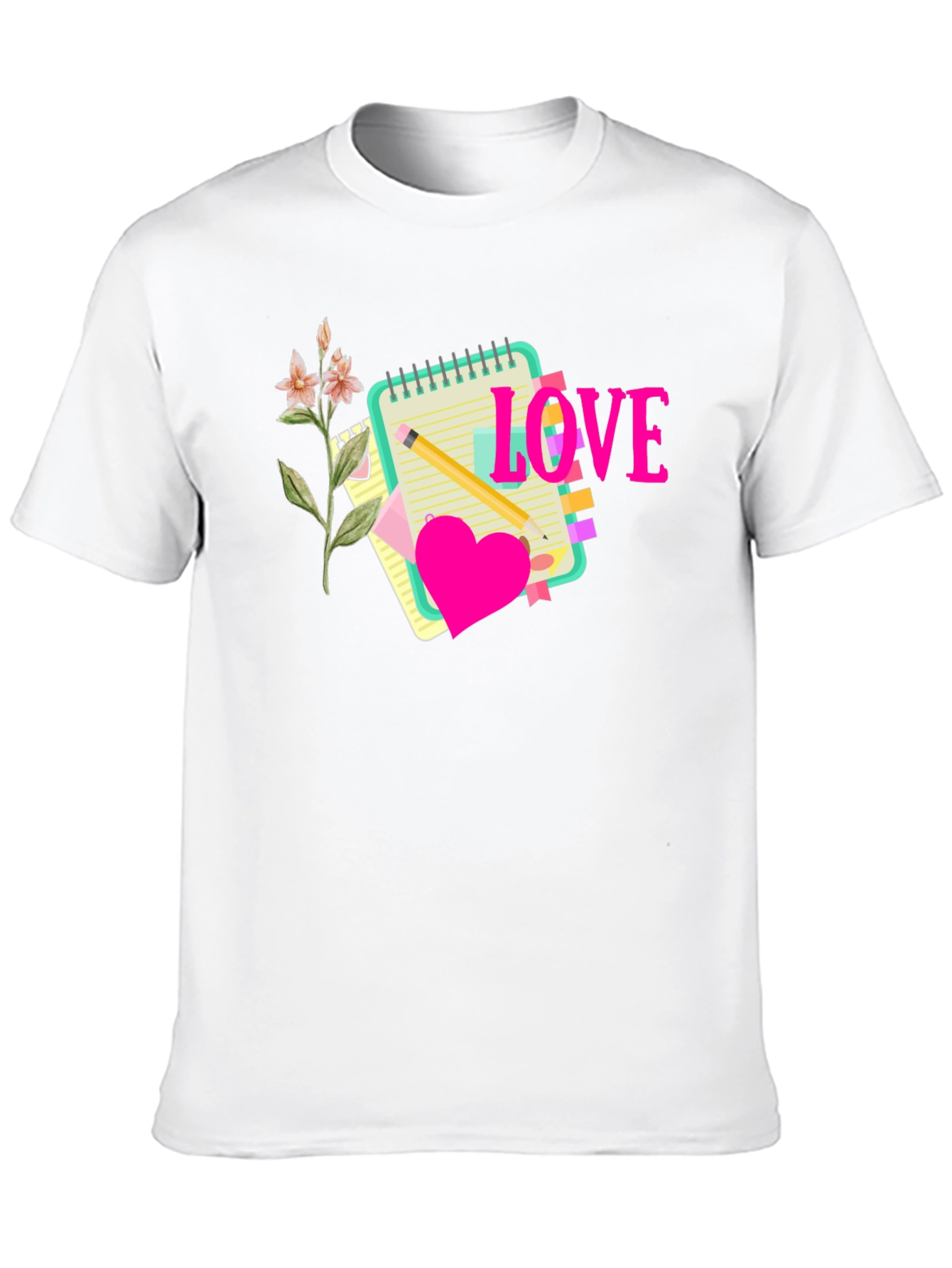Love Notes Graphic Tee - Soft Cotton Blend