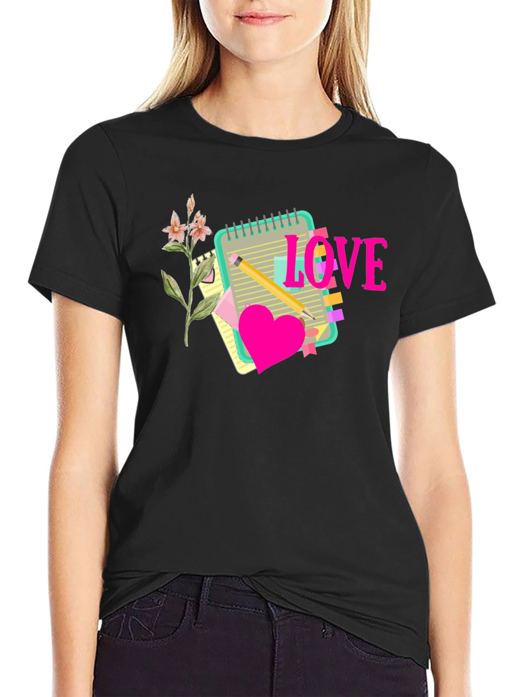 Love Notes Graphic Tee - Soft Cotton Blend