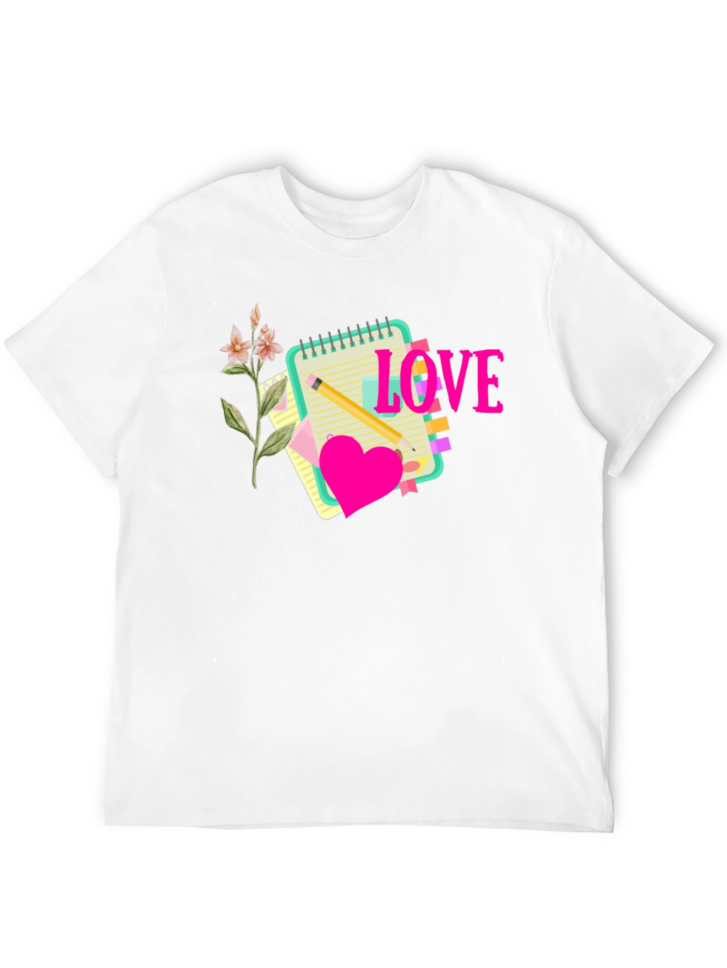 Love Notes Graphic Tee - Soft Cotton Blend
