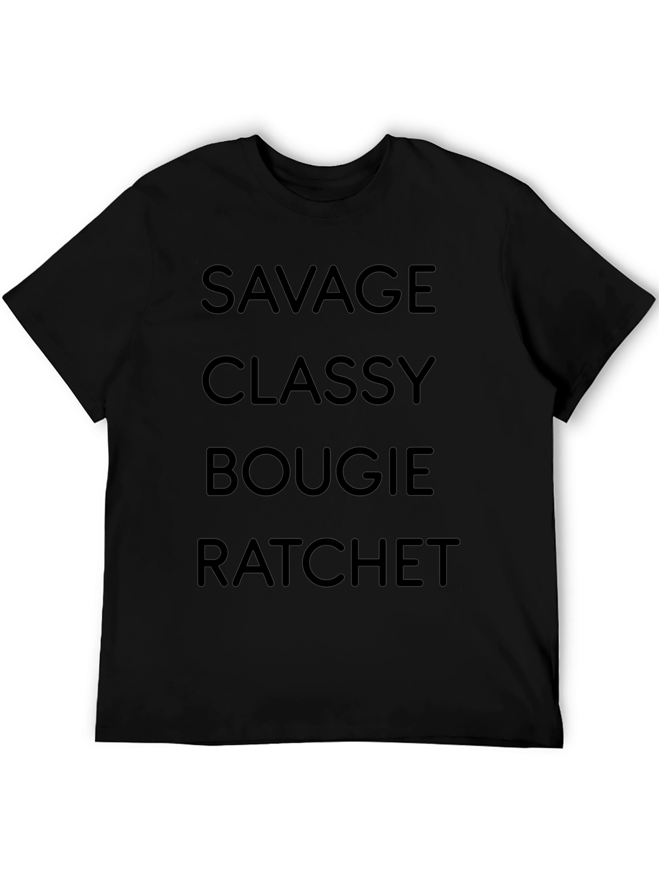 Savage Classy Bougie Ratchet Graphic Tee - Mens