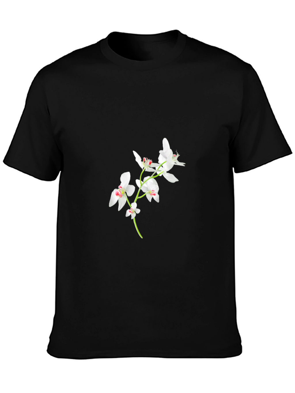 Black Orchid Floral T-Shirt