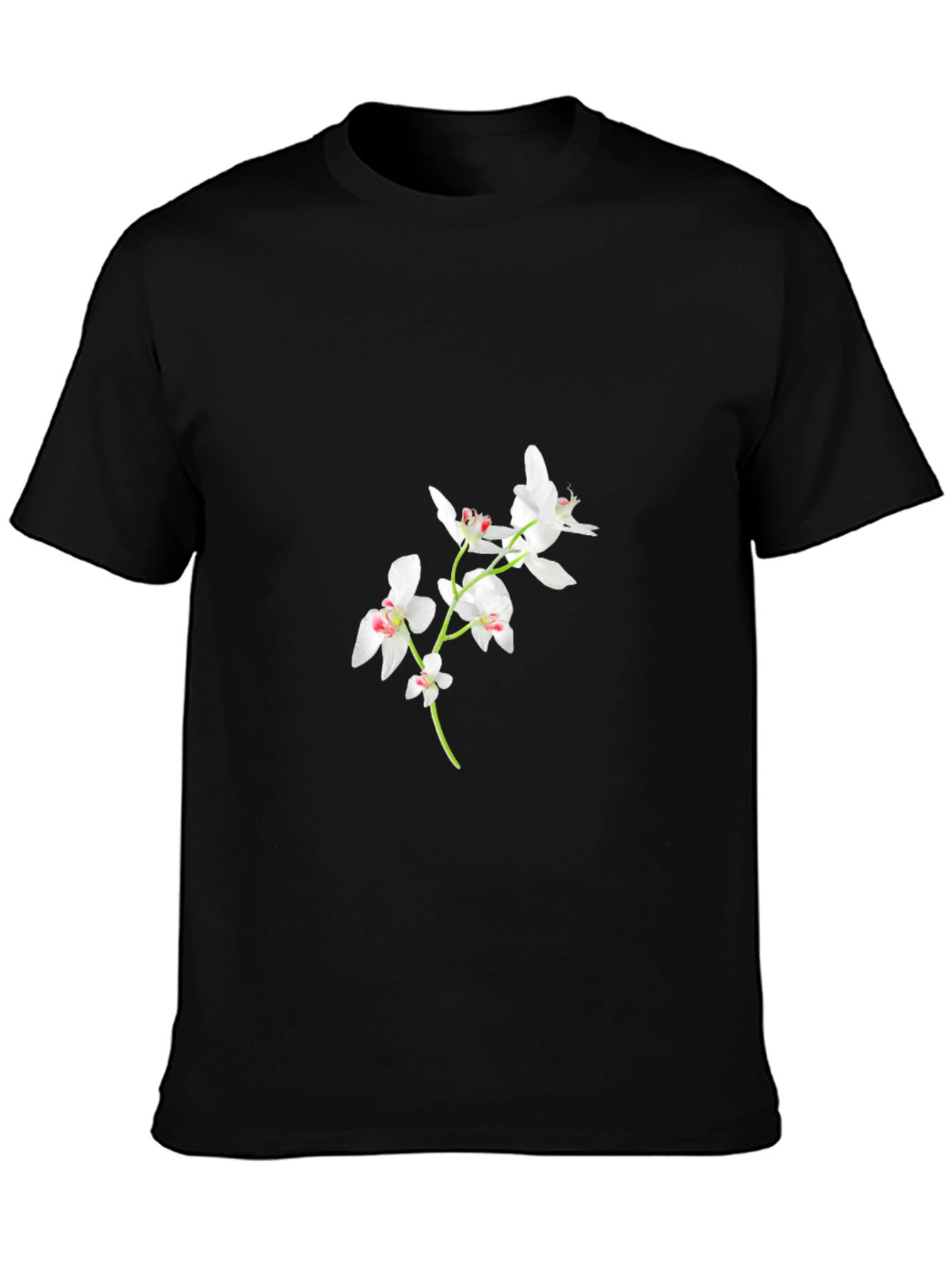 Black Orchid Floral T-Shirt
