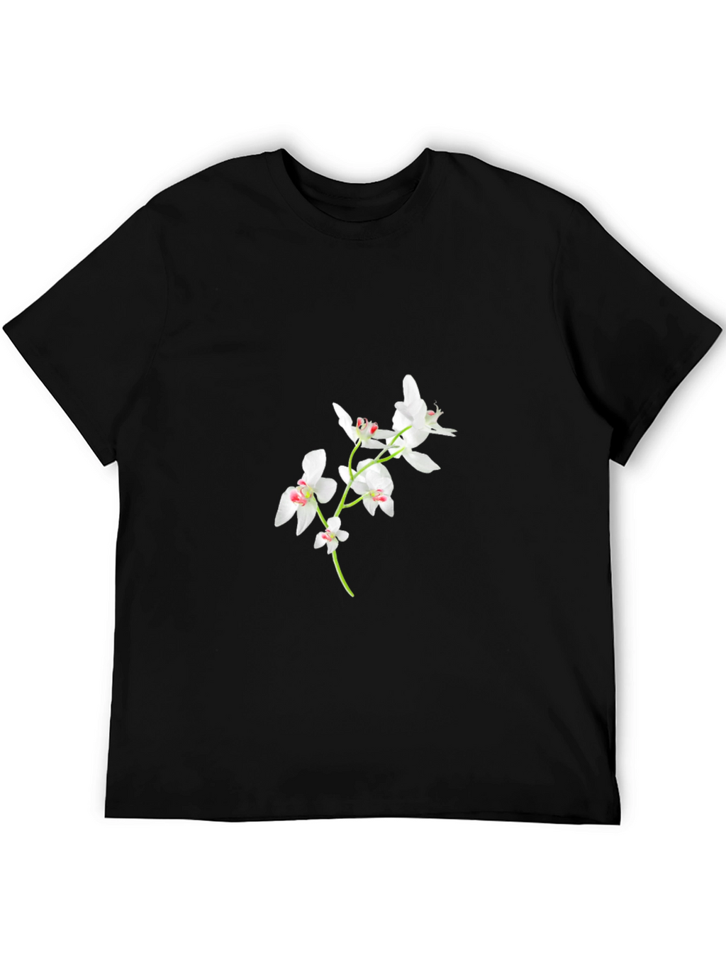 Black Orchid Floral T-Shirt