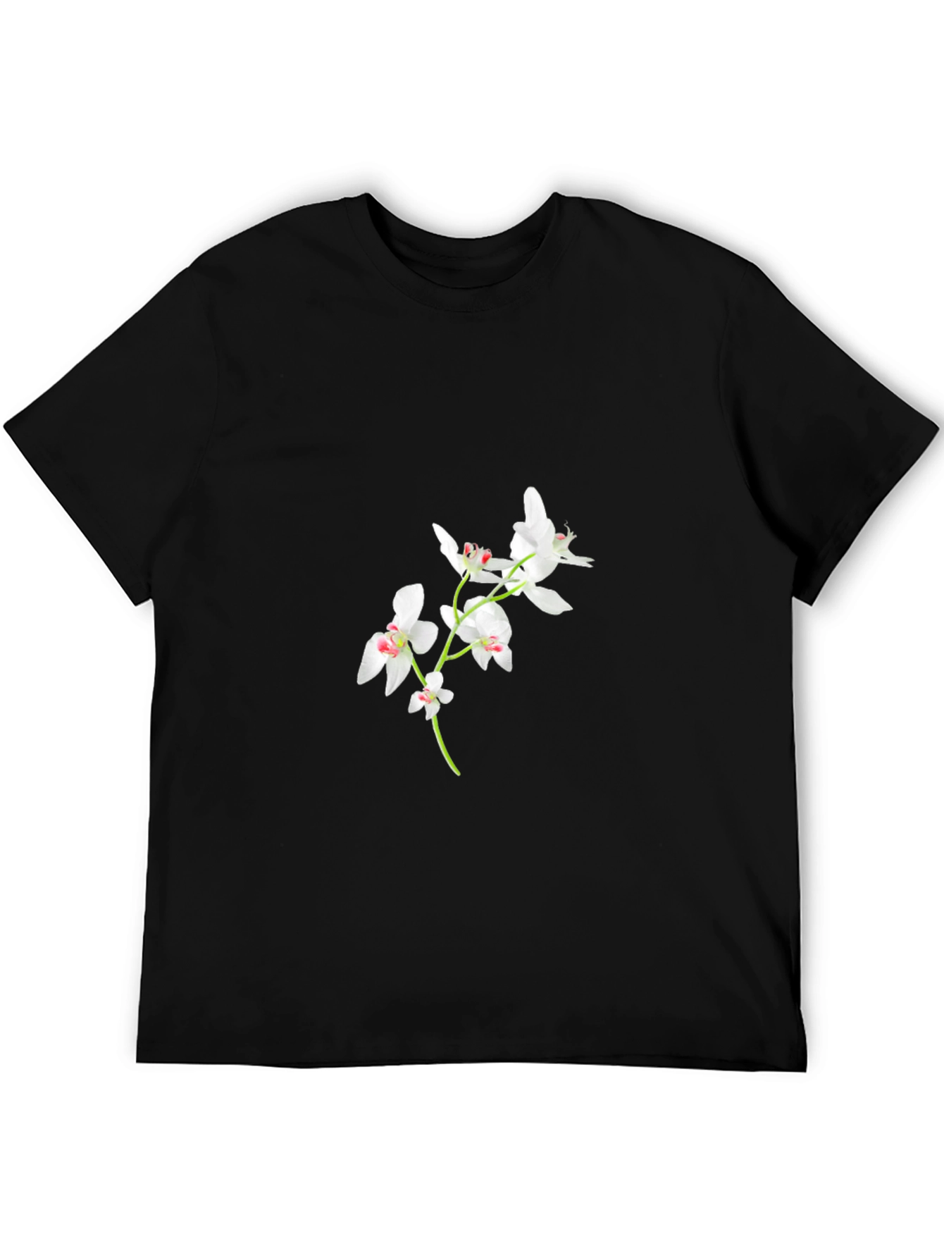 Black Orchid Floral T-Shirt