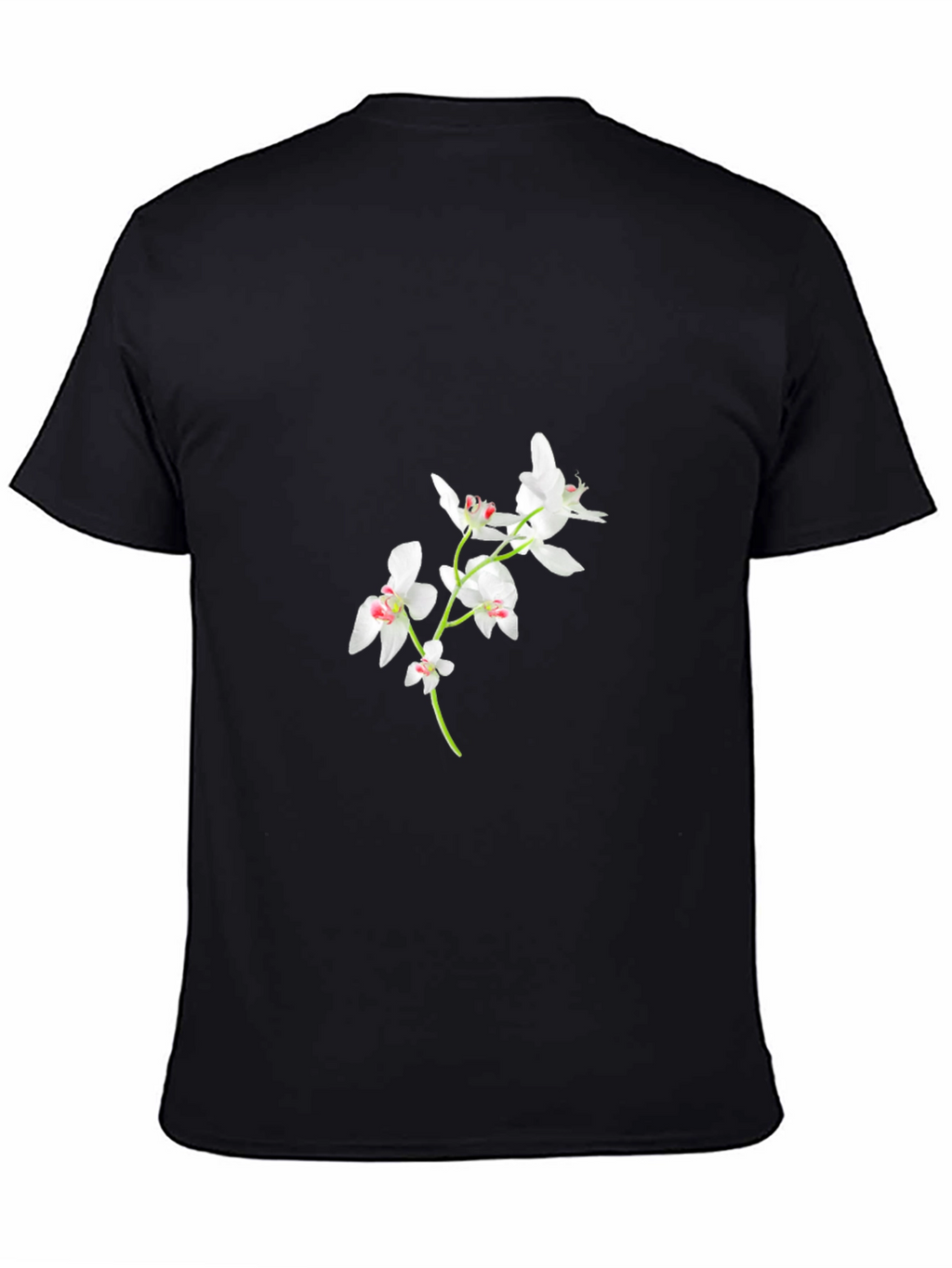 Black Orchid Floral T-Shirt