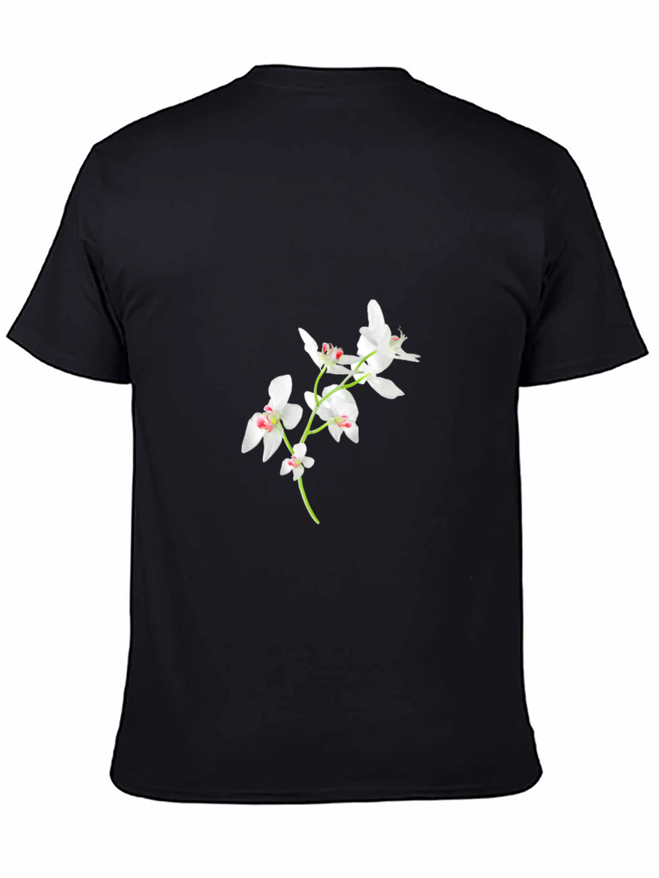 Black Orchid Floral T-Shirt