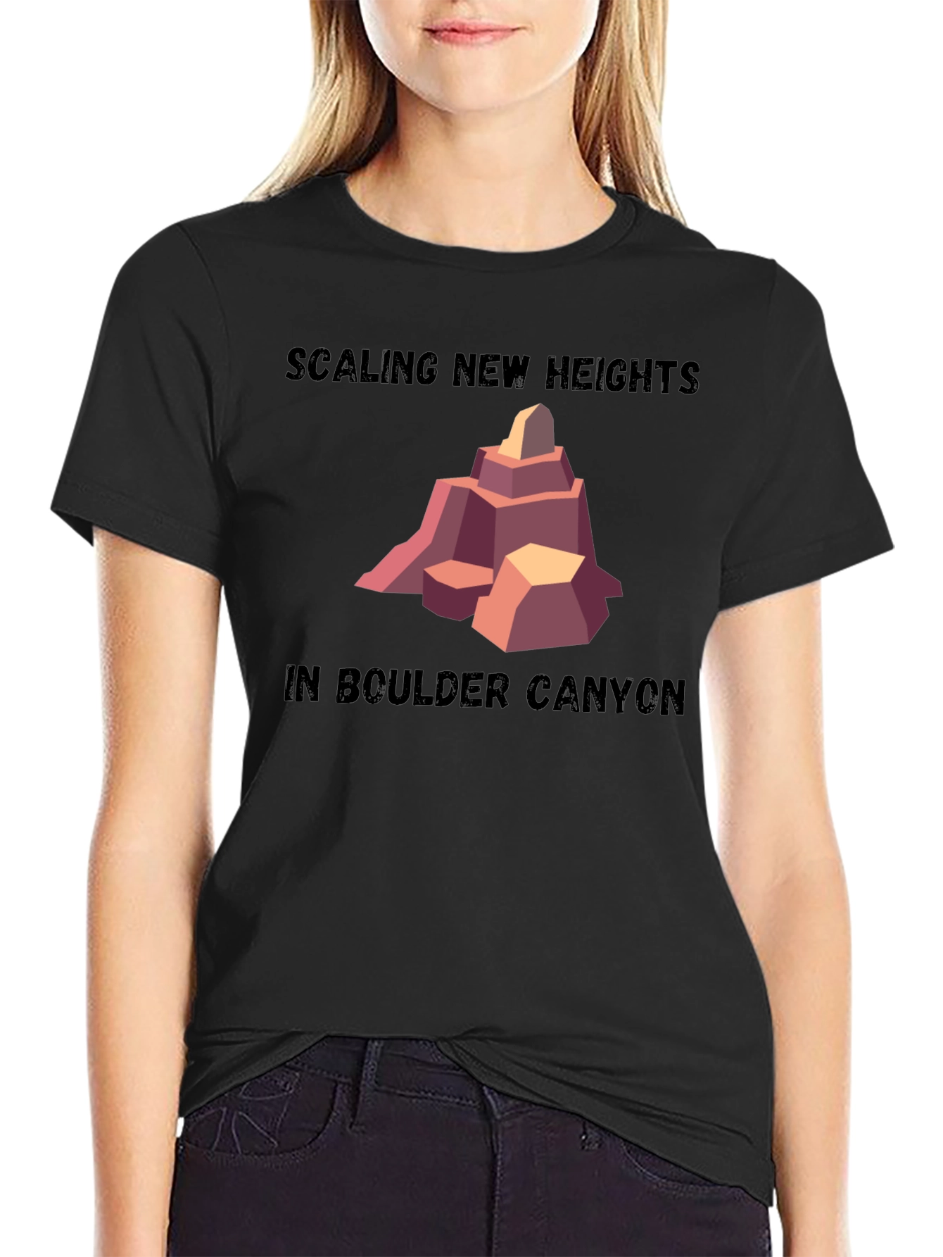 Boulder Canyon Graphic Tee - Scaling New Heights