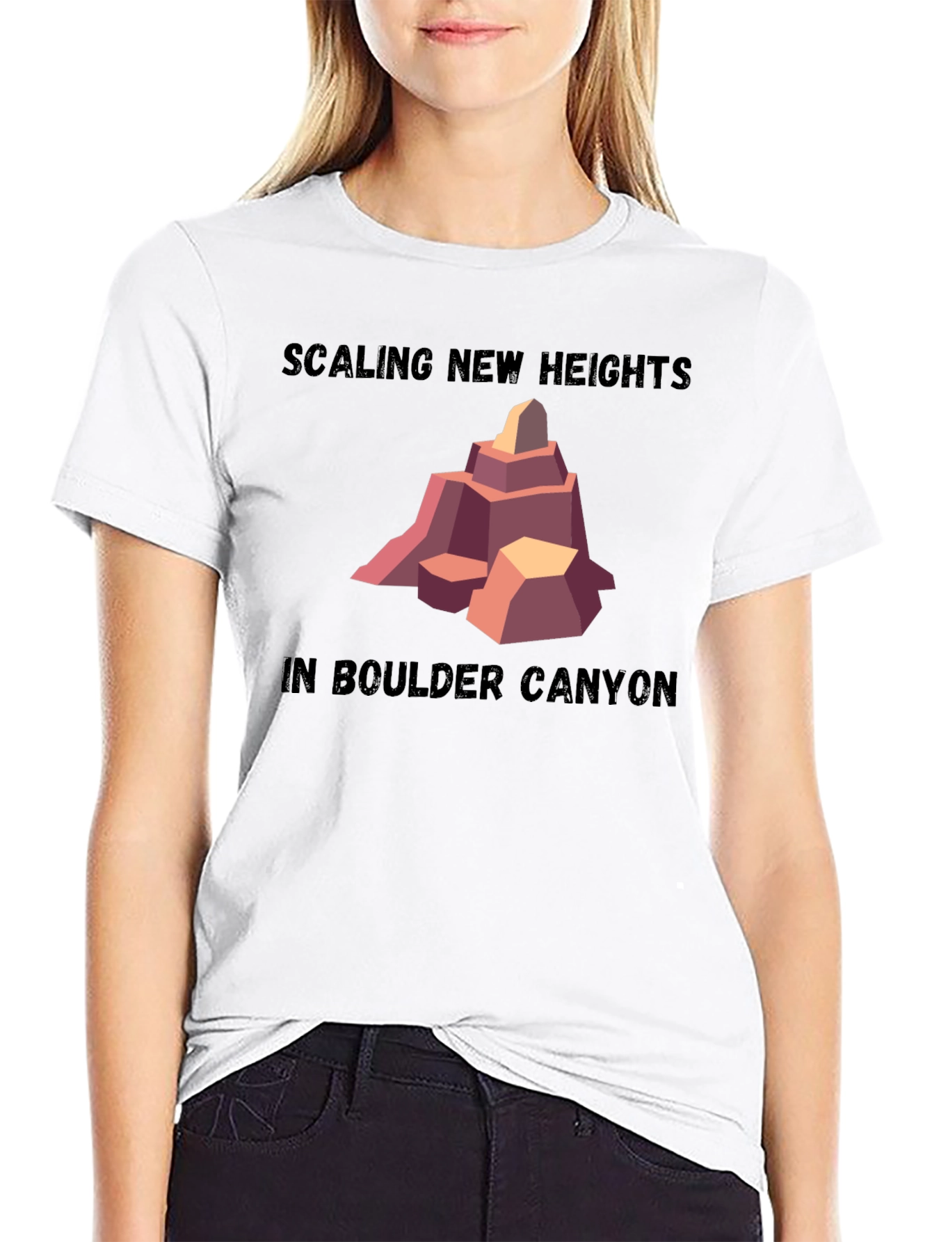 Boulder Canyon Graphic Tee - Scaling New Heights