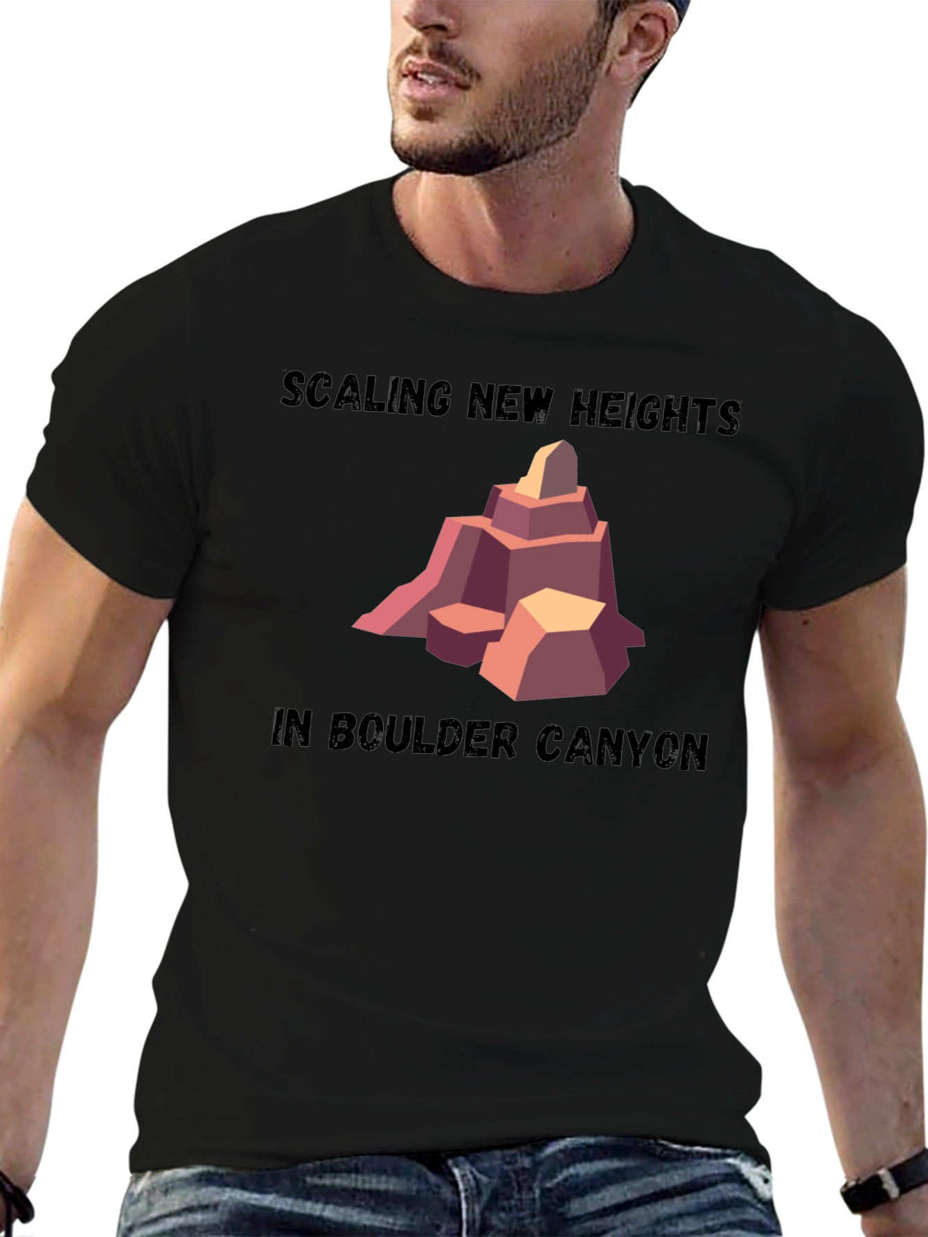 Boulder Canyon Graphic Tee - Scaling New Heights
