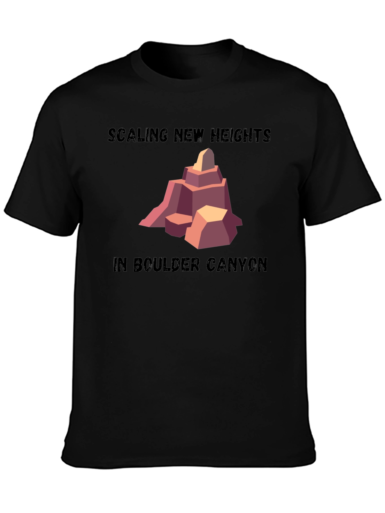 Boulder Canyon Graphic Tee - Scaling New Heights